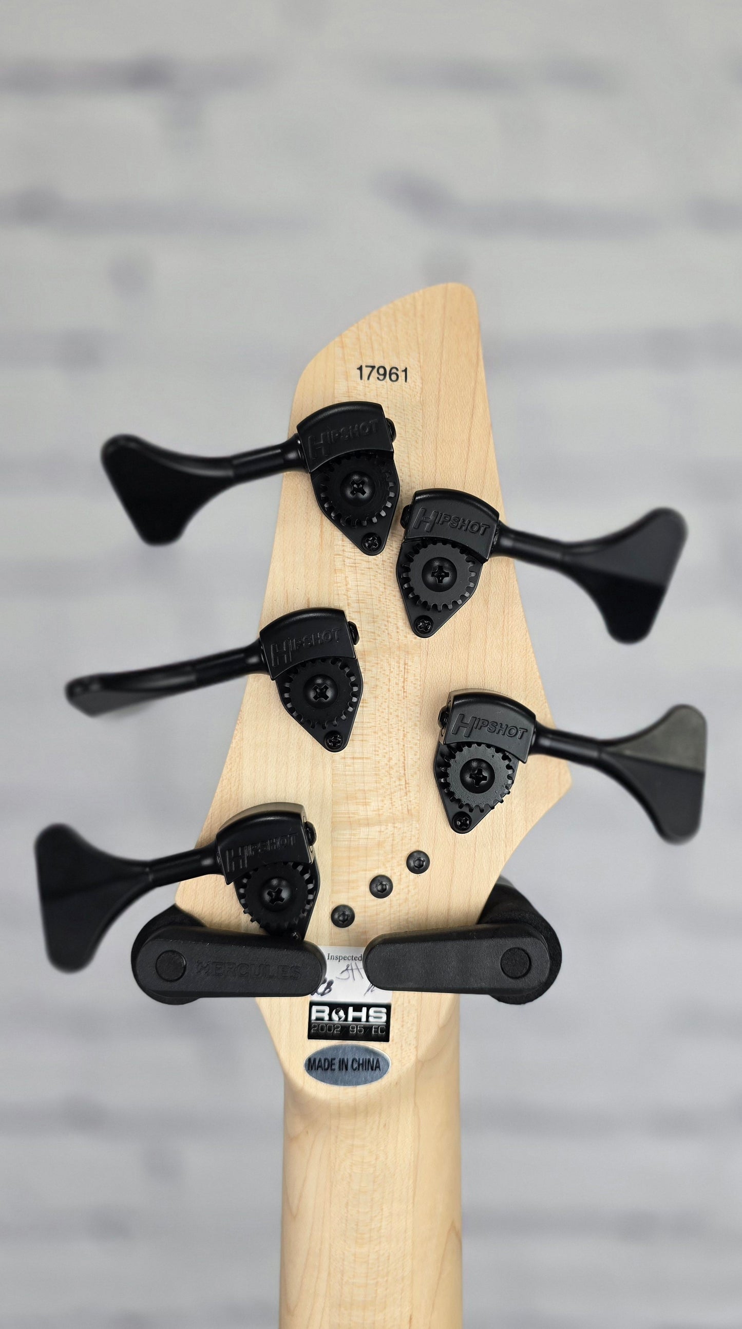 Dingwall NG3 Nolly 5 String Nolly Bass Guitar Ducati White