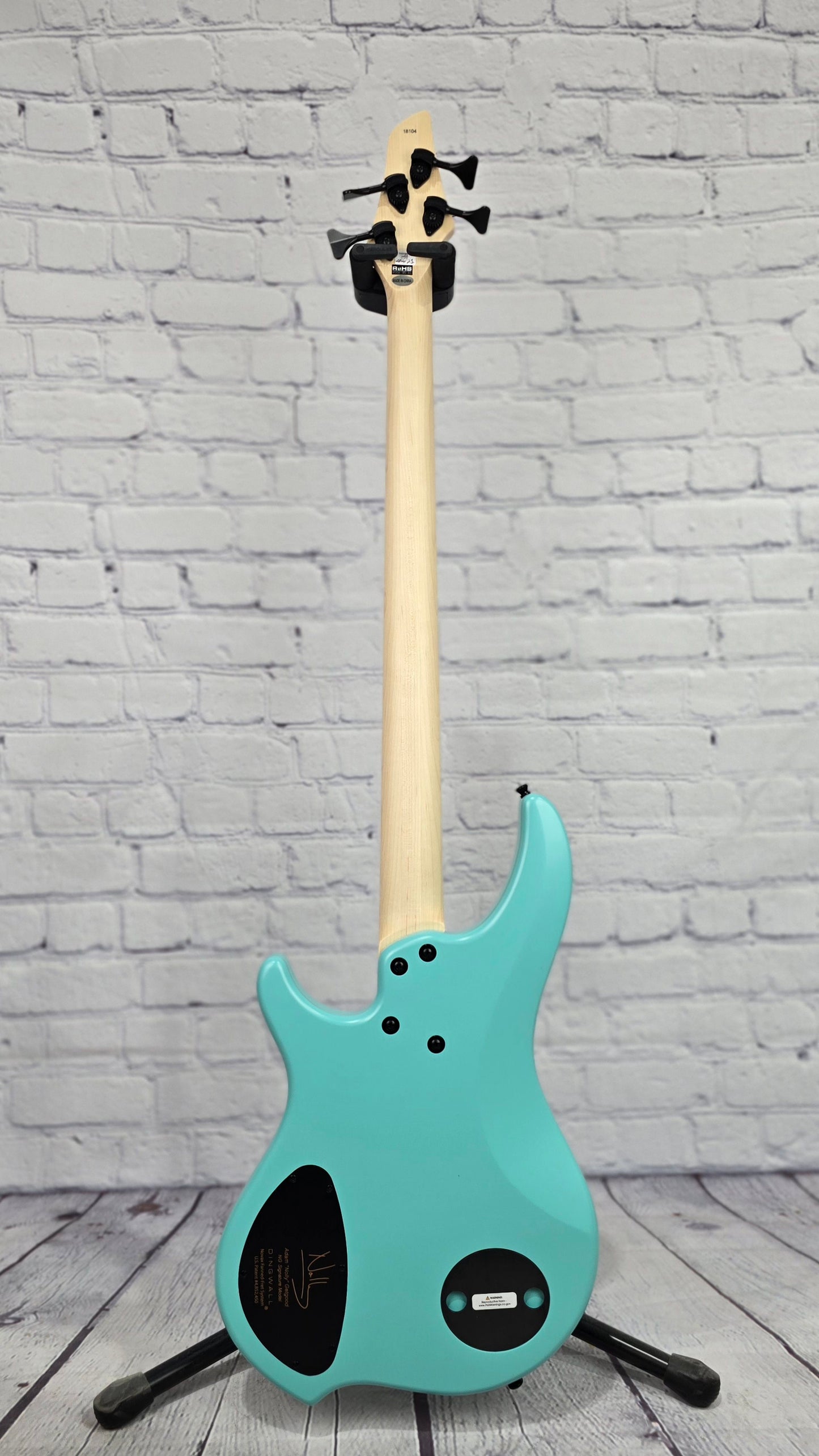 Dingwall NG3 Nolly 4 String Bass Guitar Celestial Blue