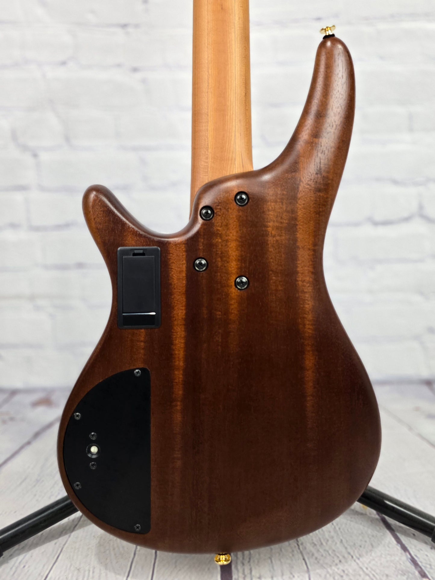 Ibanez Prestige SR5005 MHF 5 String Bass Mocha Flat