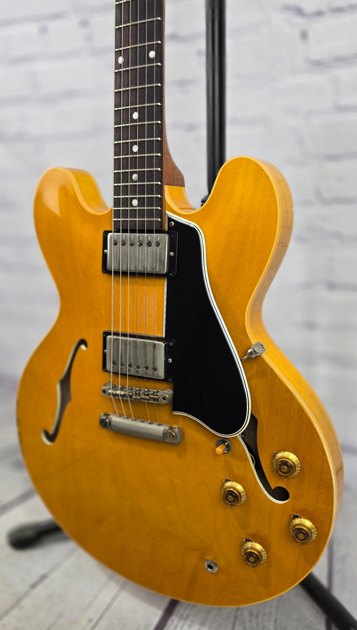 USED Gibson Custom Shop ES-335 1958 Reissue Murphy Lab Heavy Aged Electric Guitar Dirty Blonde