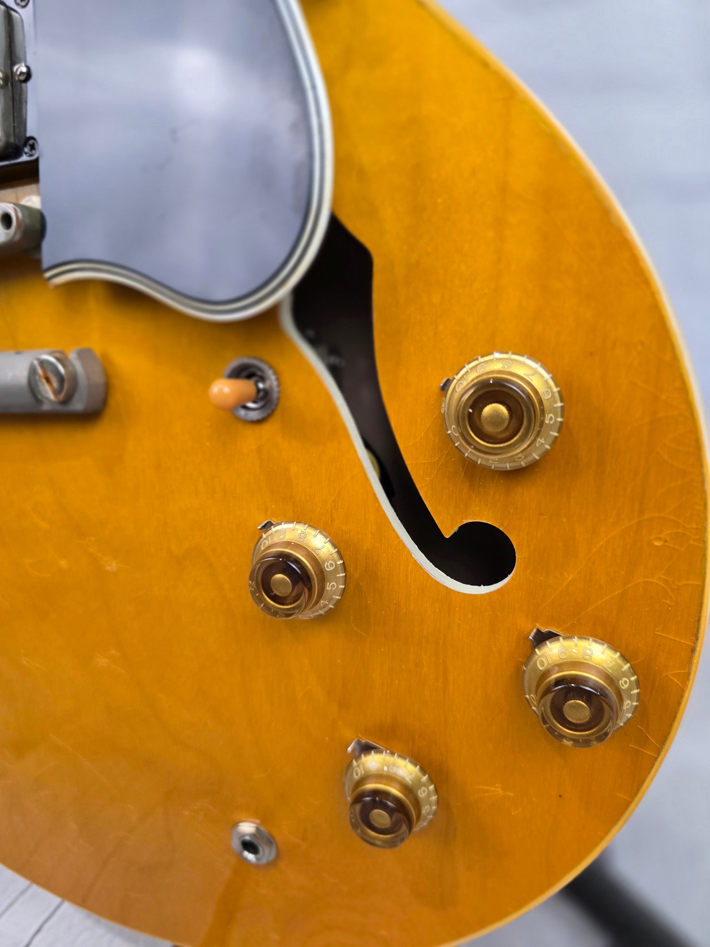 USED Gibson Custom Shop ES-335 1958 Reissue Murphy Lab Heavy Aged Electric Guitar Dirty Blonde