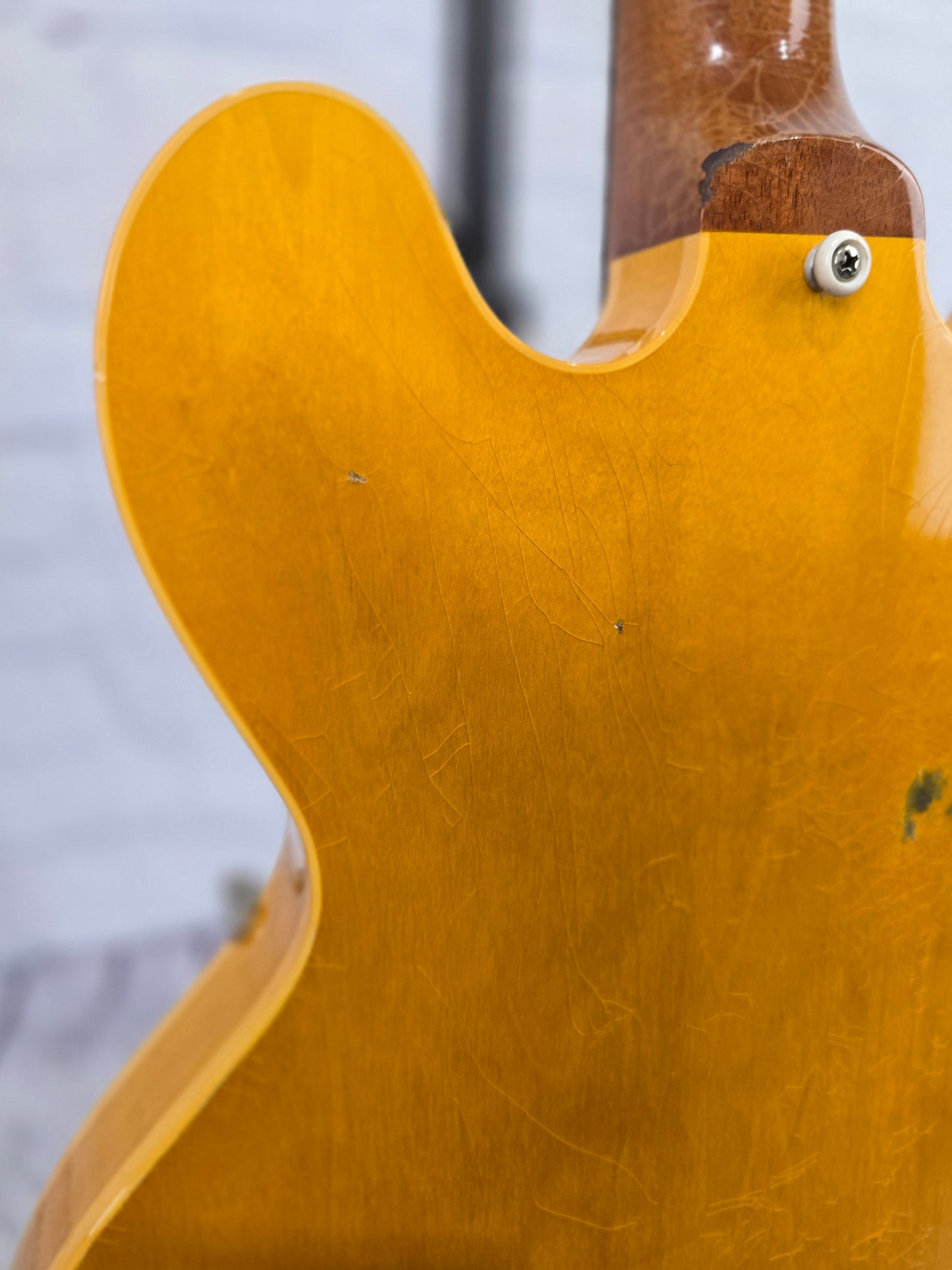 USED Gibson Custom Shop ES-335 1958 Reissue Murphy Lab Heavy Aged Electric Guitar Dirty Blonde