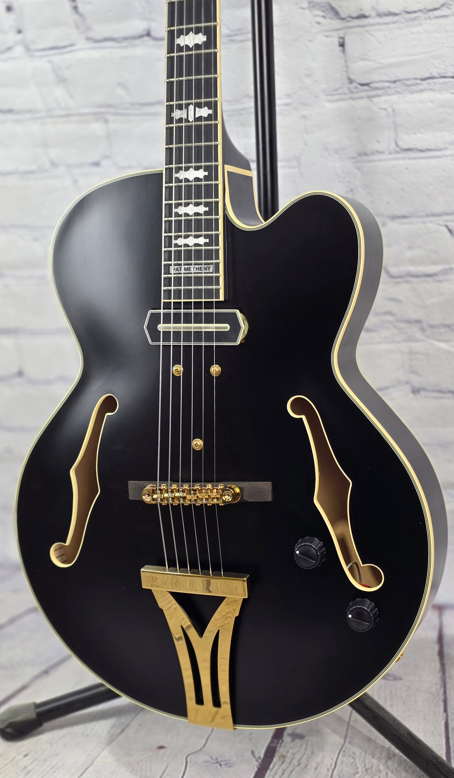 Ibanez Pat Metheny Signature PM3C BKL 6 String Electric Guitar Black Low Gloss