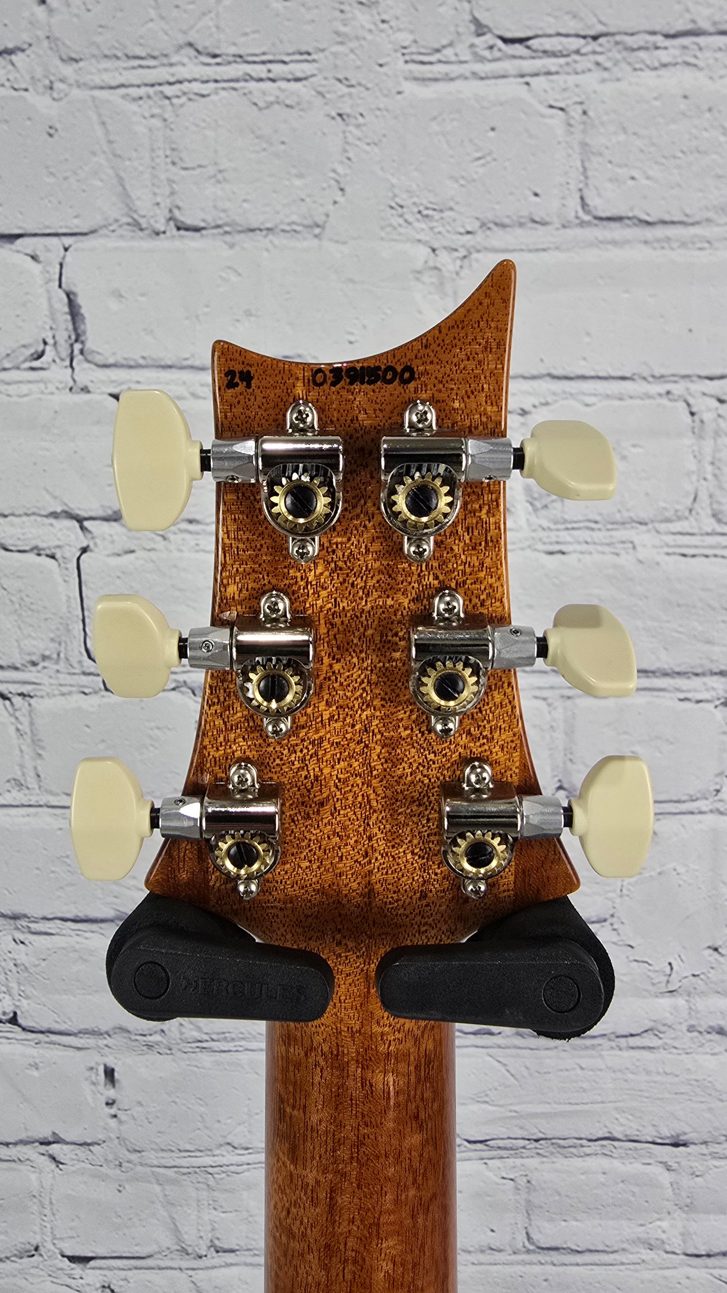 Paul Reed Smith PRS Custom 24 Core Electric Guitar Antique White Natural Back