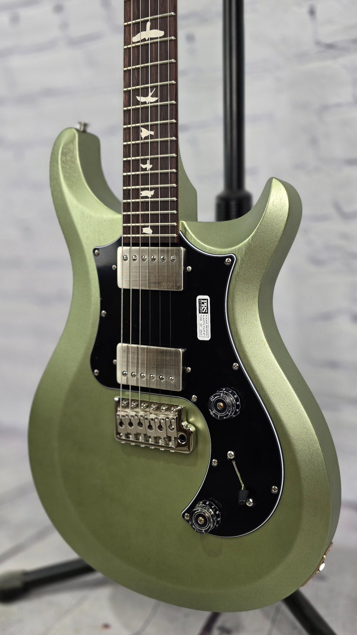 Paul Reed Smith PRS S2 Standard 24 Satin Electric Guitar Mavis Mint Metallic
