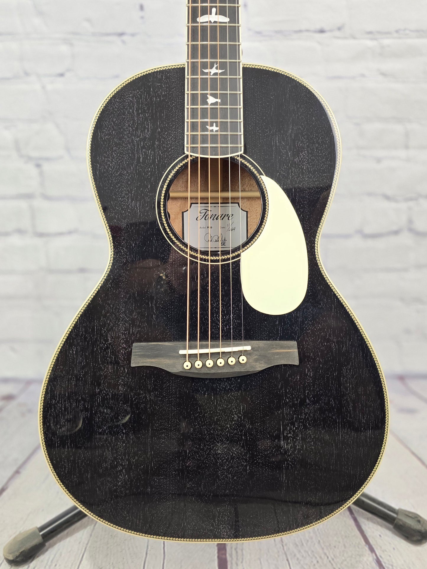 Paul Reed Smith PRS P20E Parlor Acoustic Electric Guitar Dog Hair