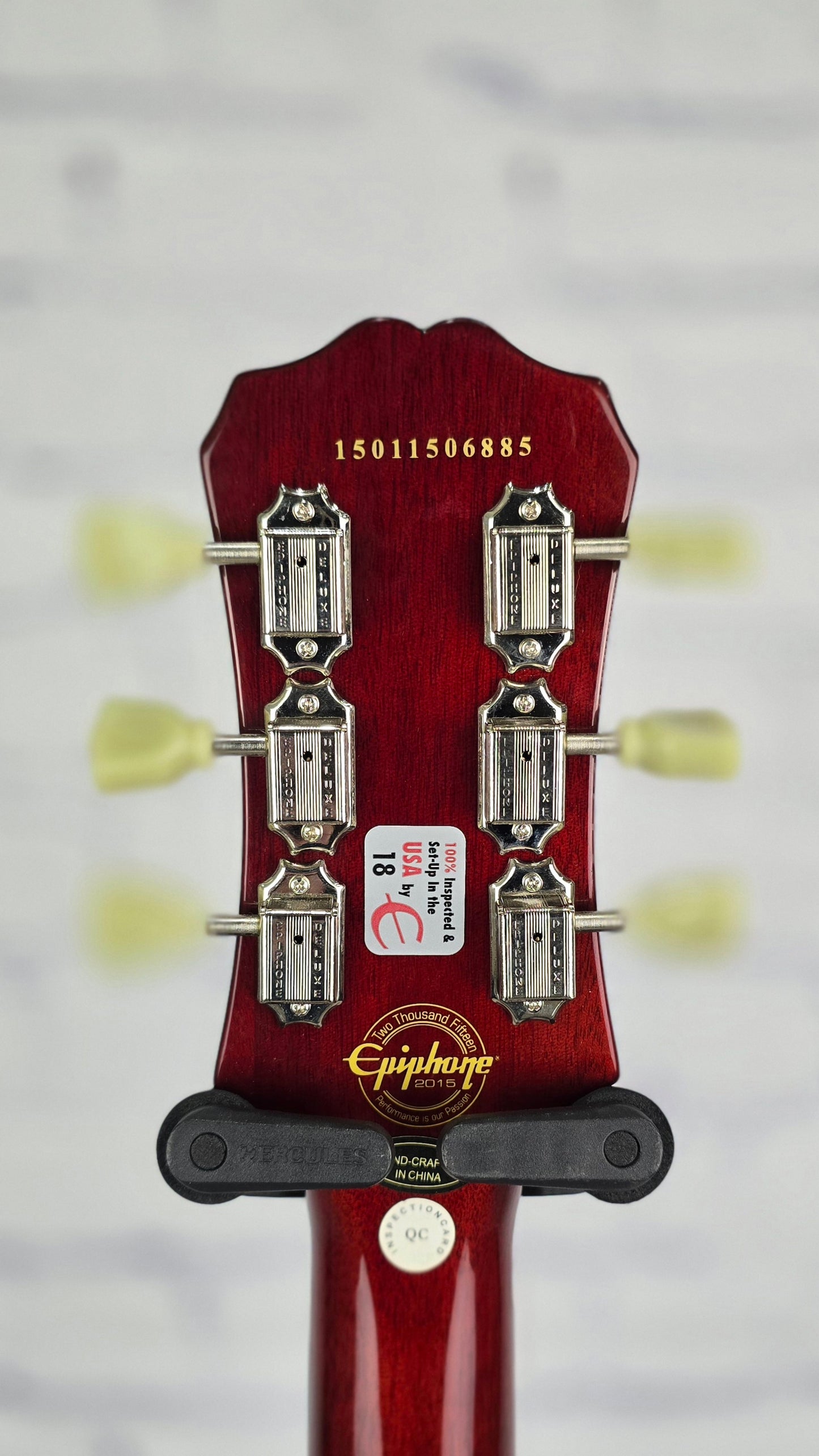 USED Epiphone Slash Les Paul Electric Guitar Rosso Corsa Red