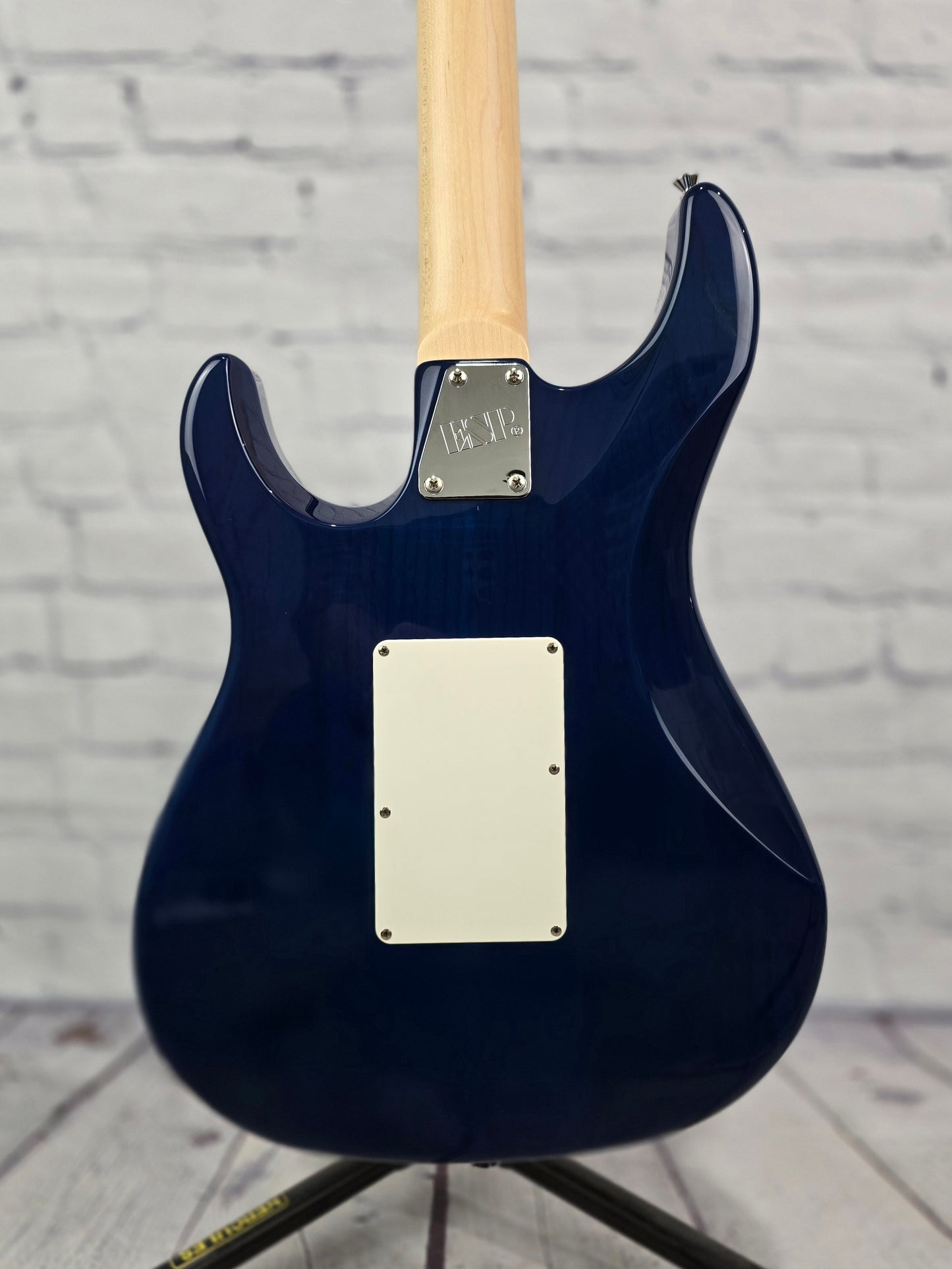 USED ESP E-II ST-1 QM AQM 6 String Electric Guitar HSS Aqua Marine