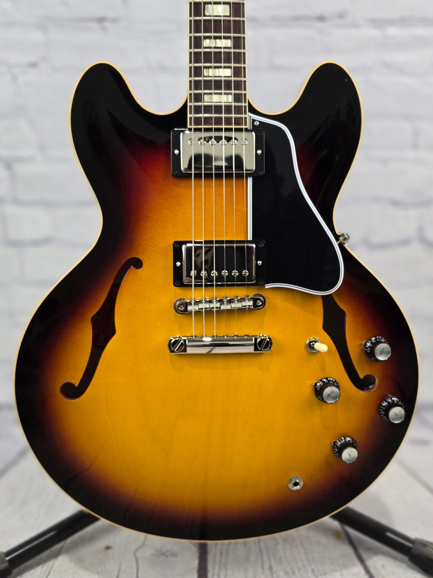USED Gibson Custom Shop ES-335 '64 Reissue Electric Guitar Gloss Vintage Burst (V.O.S.)