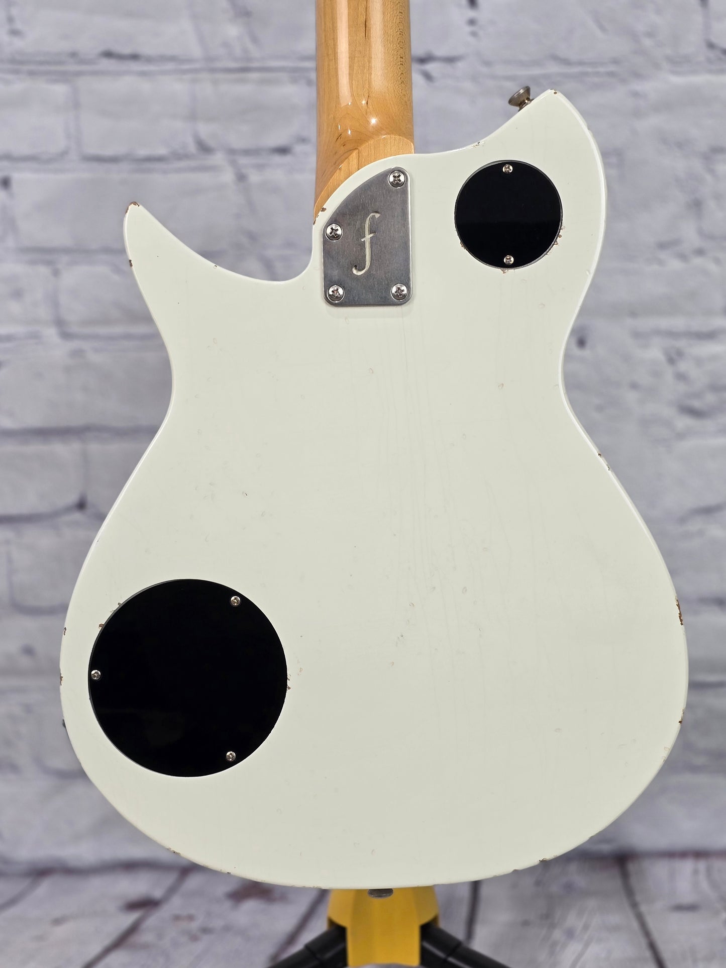 Fano Guitar RB6 Oltre 6 String Electric Guitar Olympic White