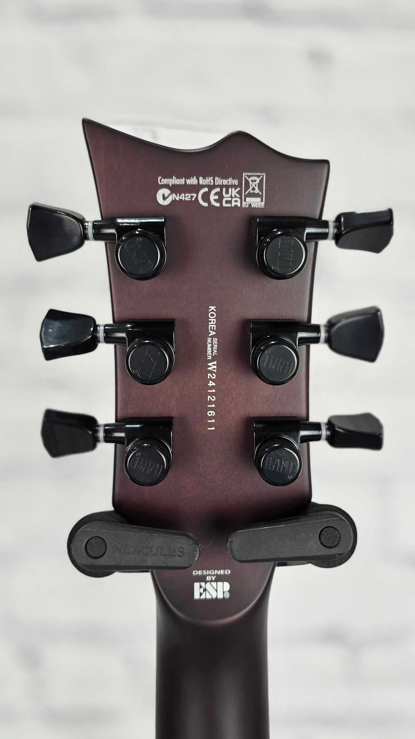 ESP LTD Eclipse EC-1000T CTM FM TSBS Electric Guitar Tobacco Sunburst