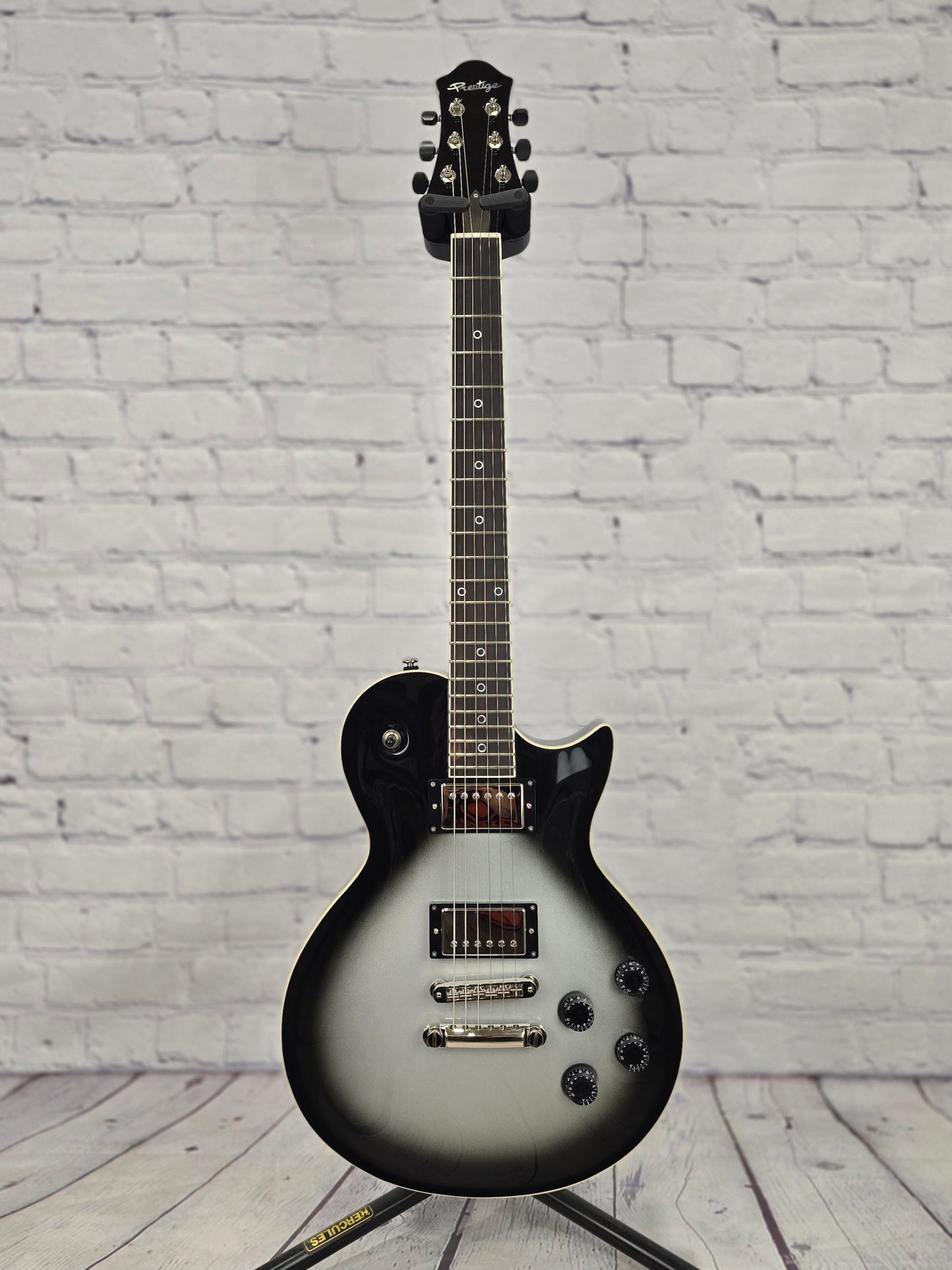 Prestige Guitars Master Built Elite 6 String Electric Guitar Silverburst