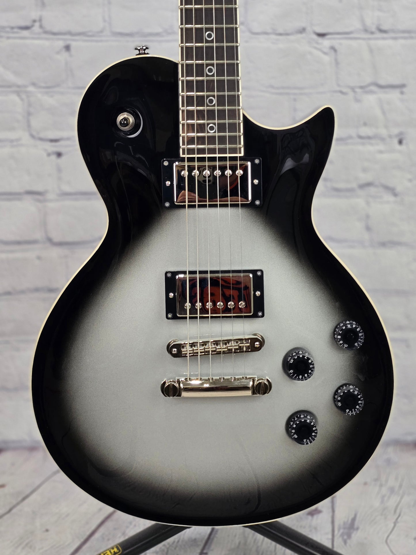 Prestige Guitars Master Built Elite 6 String Electric Guitar Silverburst
