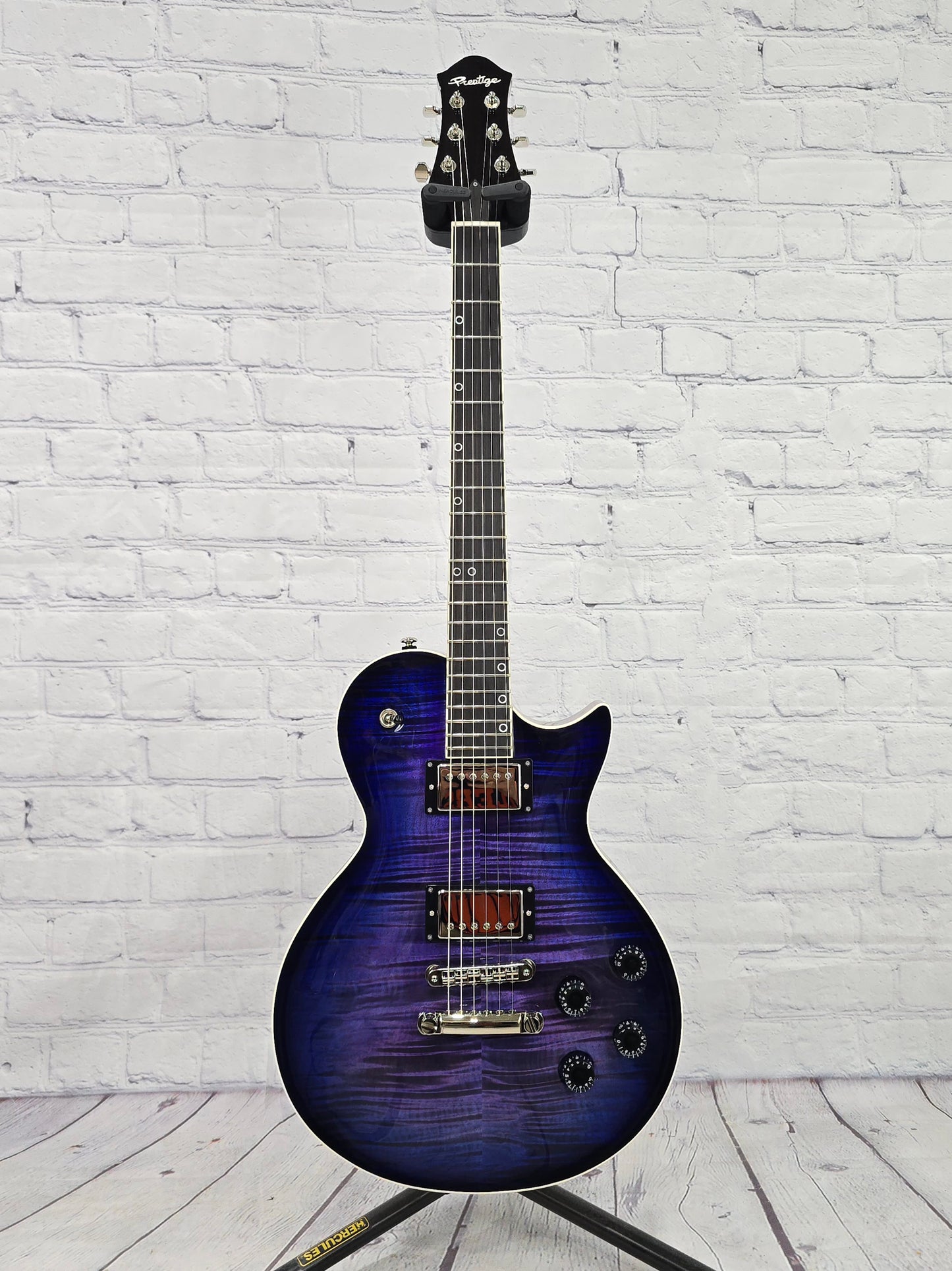 Prestige Guitars Custom Core Elite 6 String Electric Guitar Blueberry Burst
