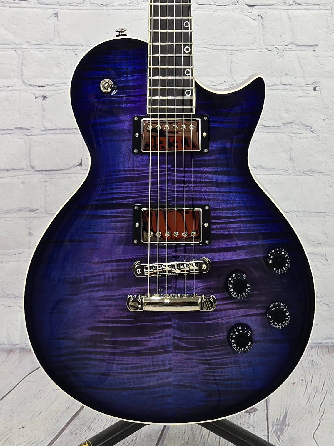 Prestige Guitars Custom Core Elite 6 String Electric Guitar Blueberry Burst