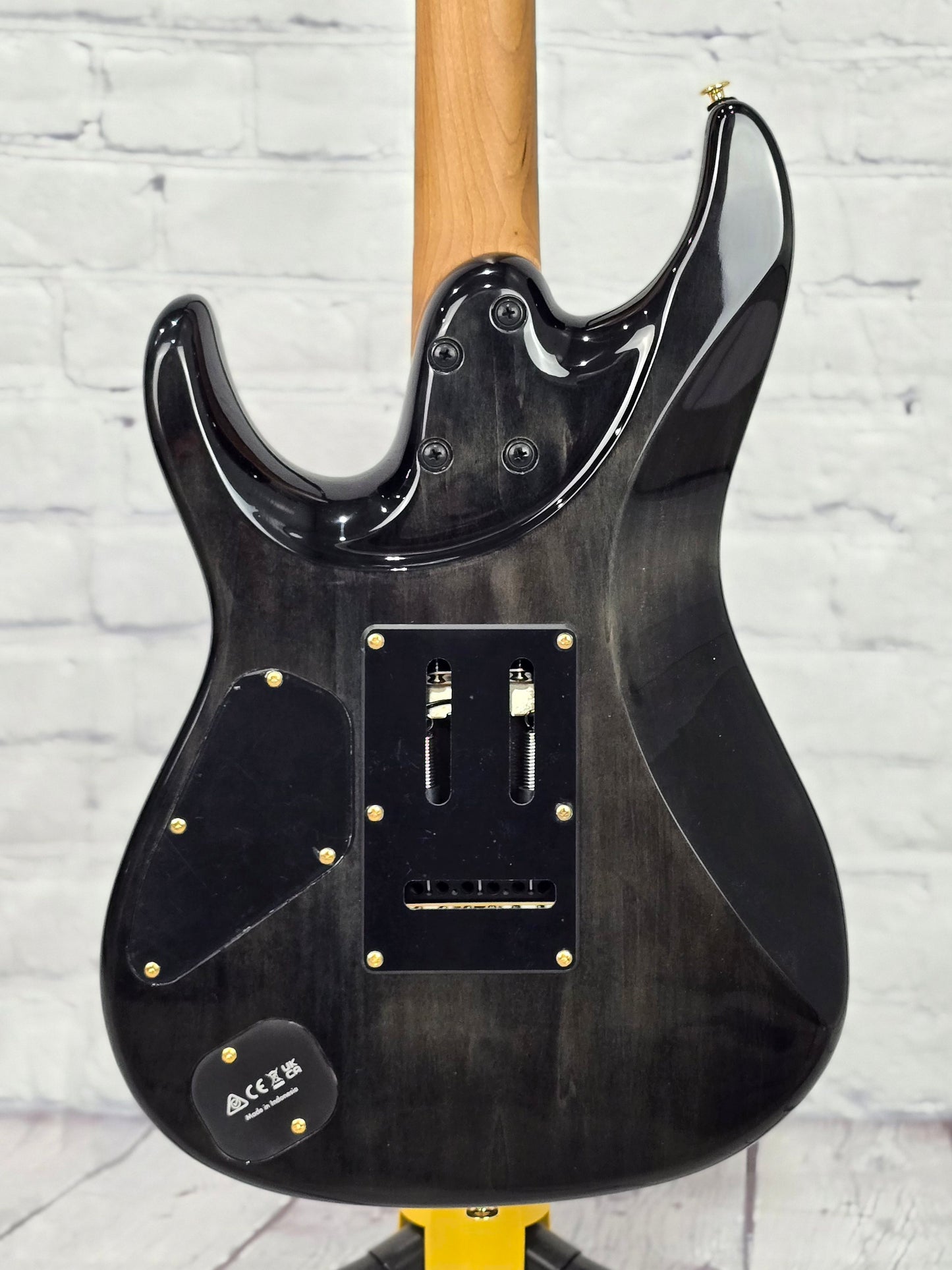 Ibanez Premium AZ47P1QM BIB 6 String Electric Guitar Black Ice Burst
