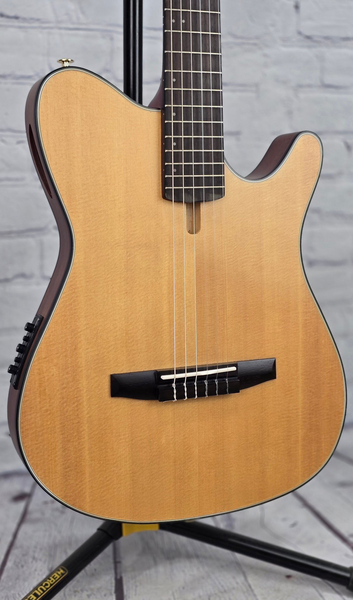 Ibanez FRH10N NTF 6 String Nylon Acoustic Guitar Natural Flat