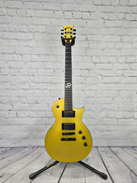 ESP LTD EC-2025 Eclipse 50th Anniversary 6 String Electric Guitar Metallic Gold