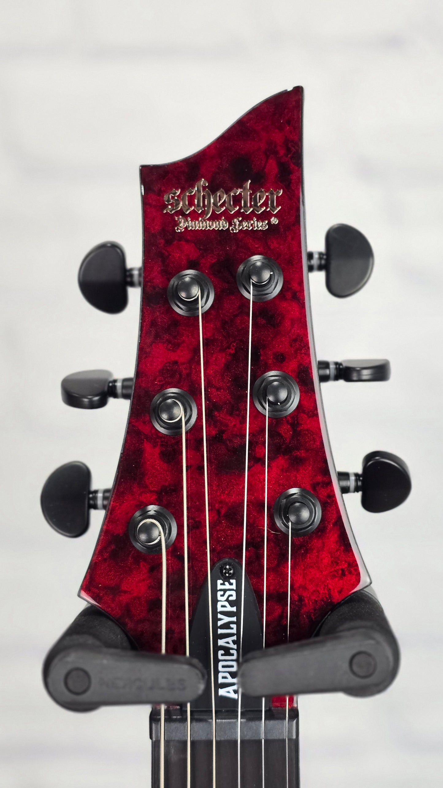 Schecter C-1 Apocalypse 6 String Electric Guitar Red Reign