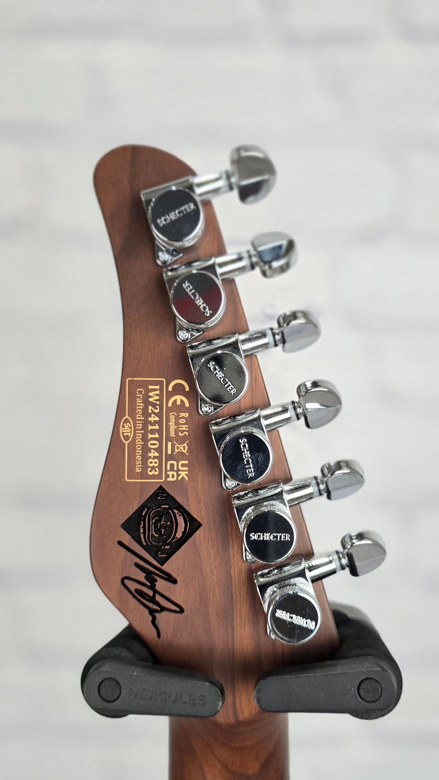 Schecter Guitars Nick Johnston Traditional HSS Electric Guitar Atomic Frost 1542-SHC