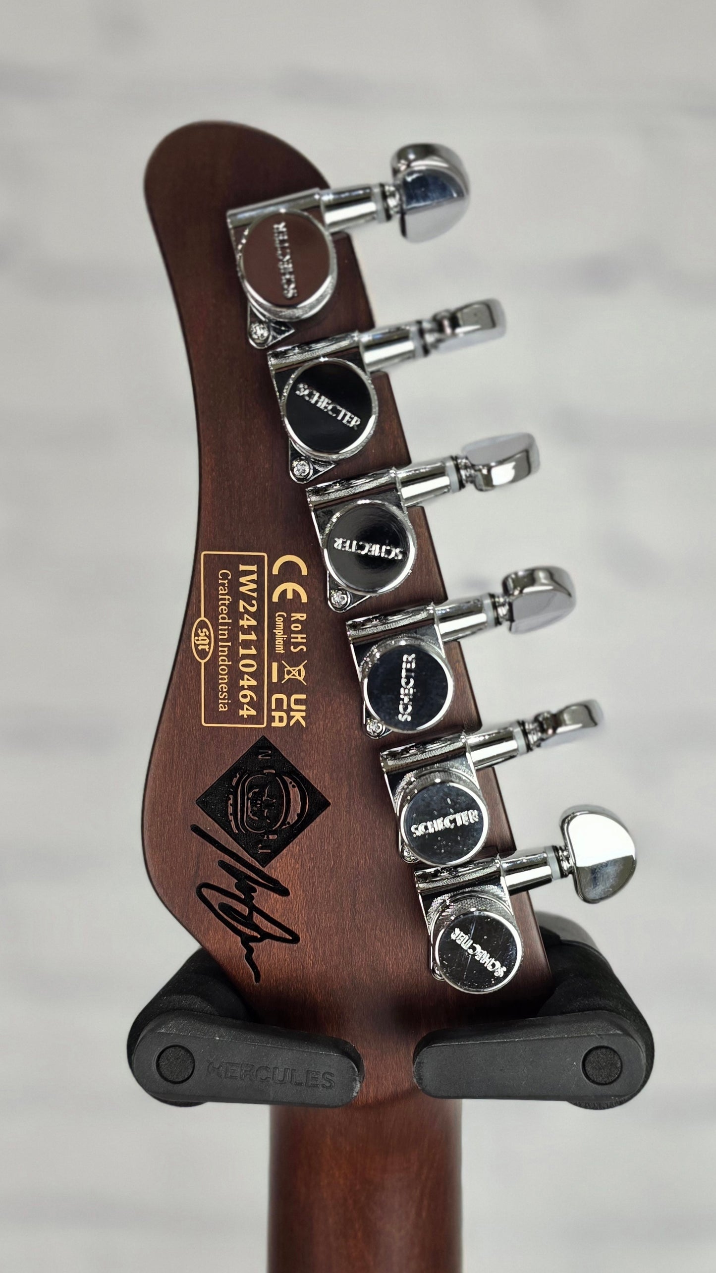 Schecter Guitars Nick Johnston Traditional HSS Electric Guitar Atomic Snow 1541-SHC