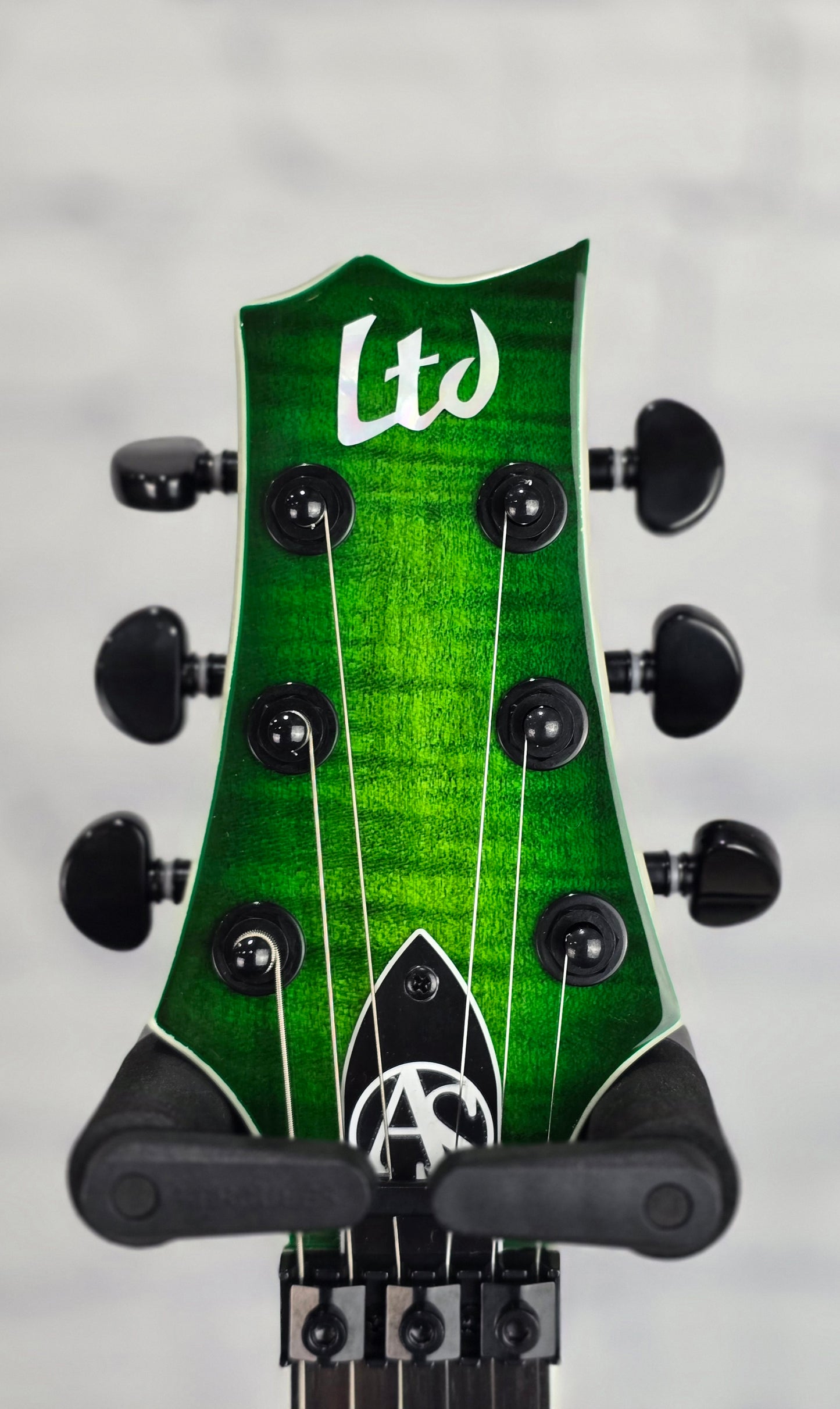 ESP LTD AS-1 Alex Skolnik 6 String Floyd Rose Electric Guitar Lime Burst