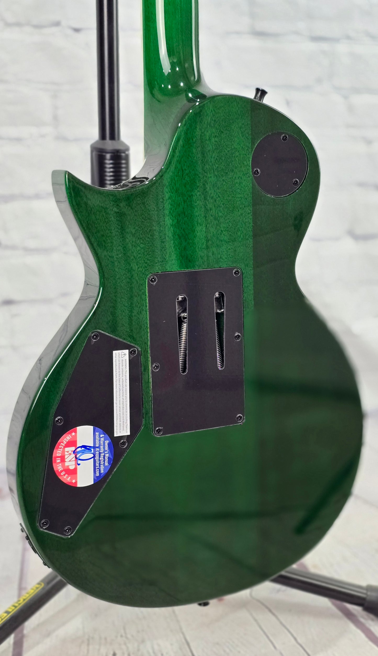 ESP LTD AS-1 Alex Skolnik 6 String Floyd Rose Electric Guitar Lime Burst