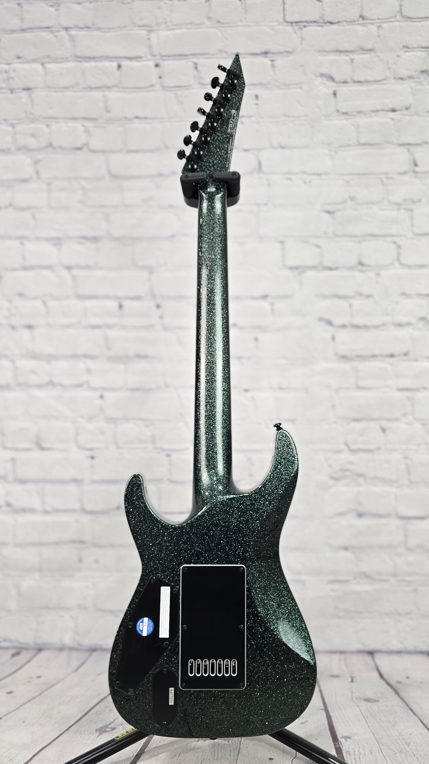 ESP LTD M-1007B ET 7 String Baritone Guitar Granite Sparkle