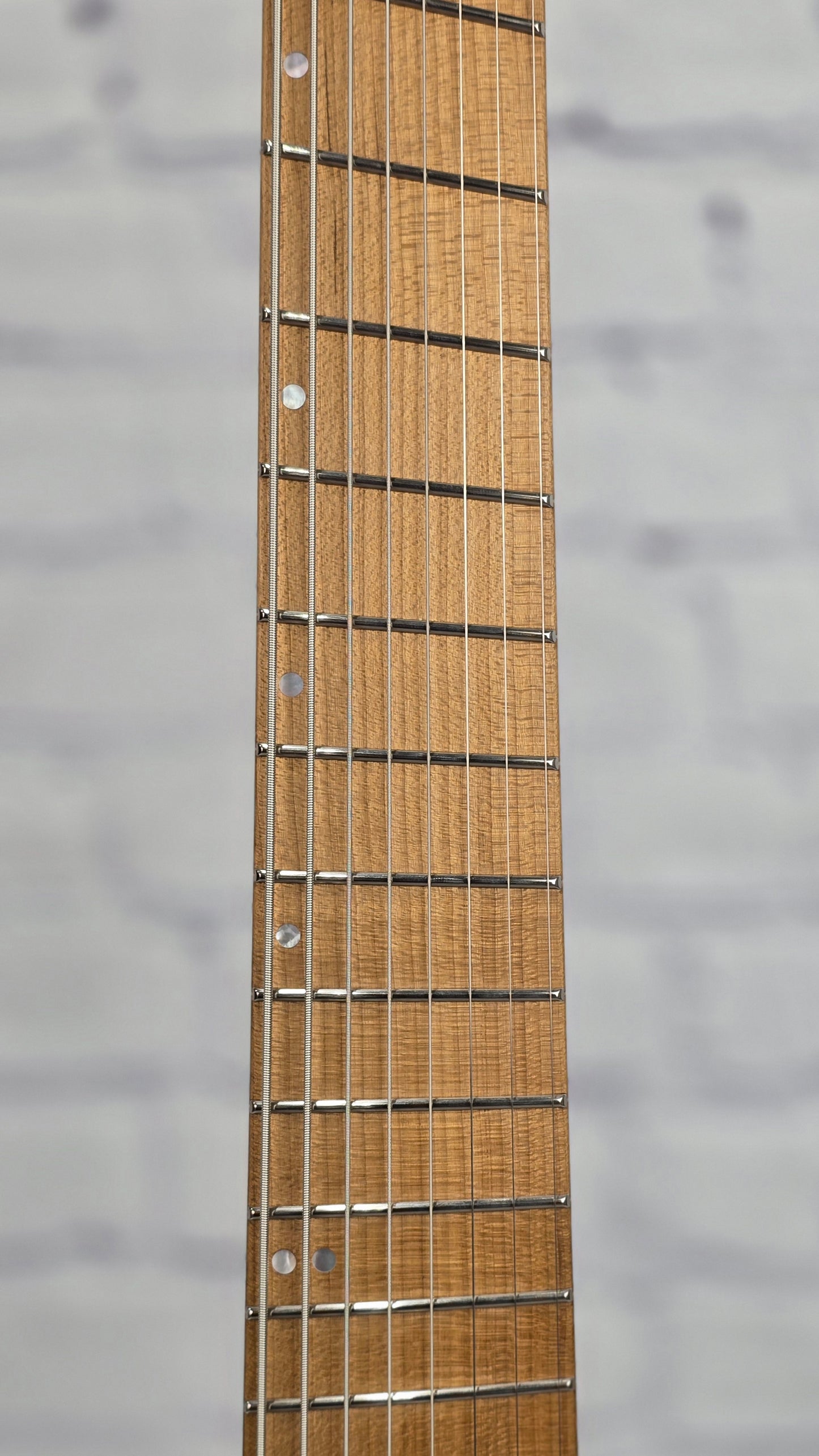 USED Kiesel Zeus 8 String Multiscale Electric Guitar Surf Green