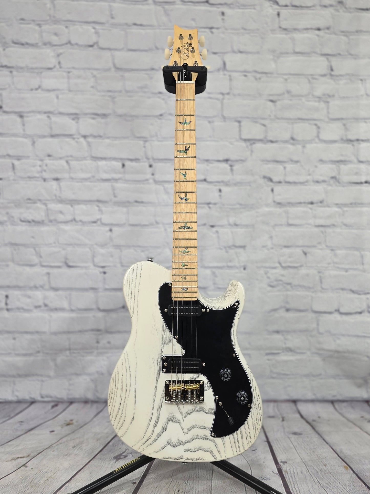 Paul Reed Smith PRS Guitars SE NF53 6 String Electric Guitar White Dog Hair