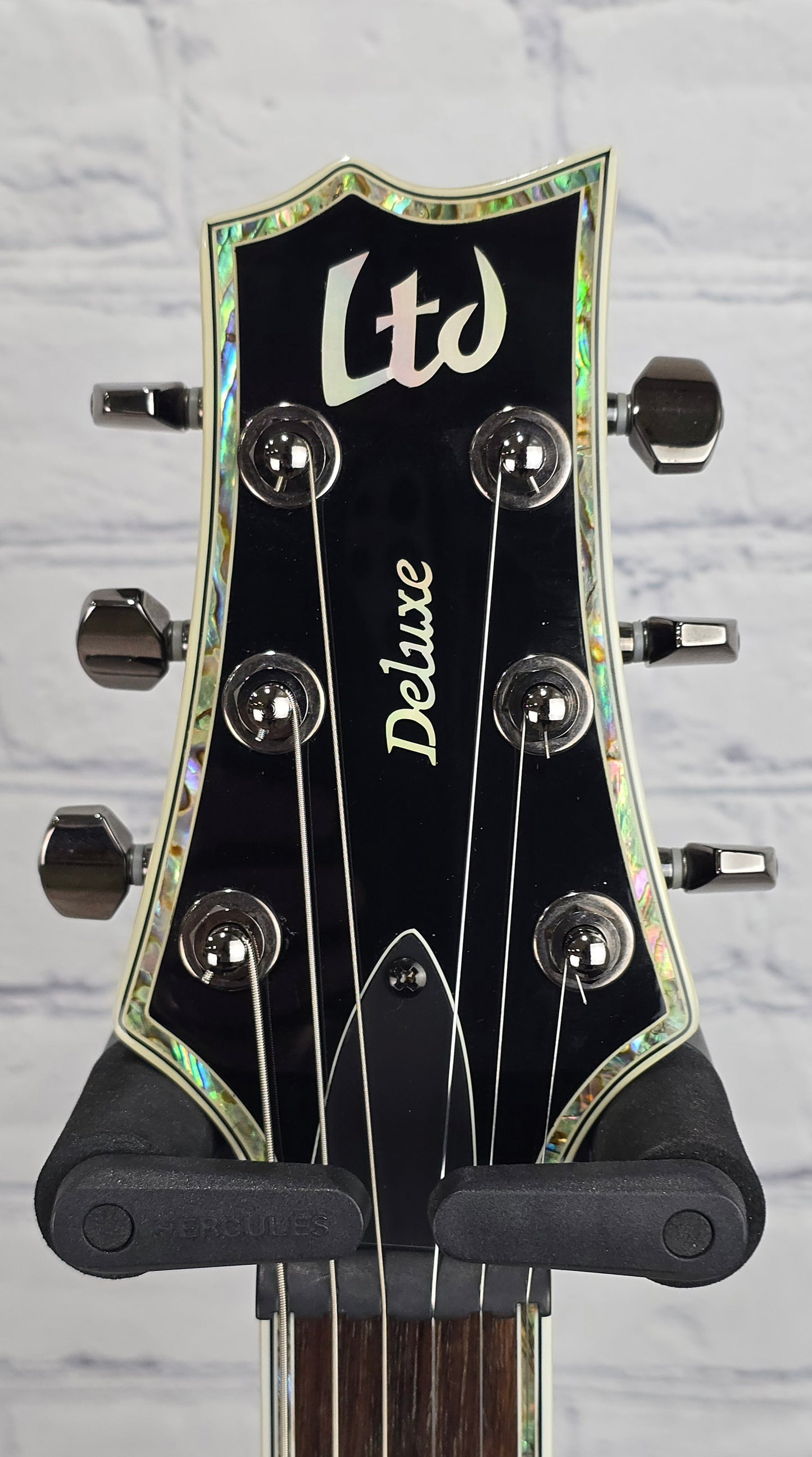 USED ESP LTD Horizon H-1001 6 String Electric Guitar Gloss Black