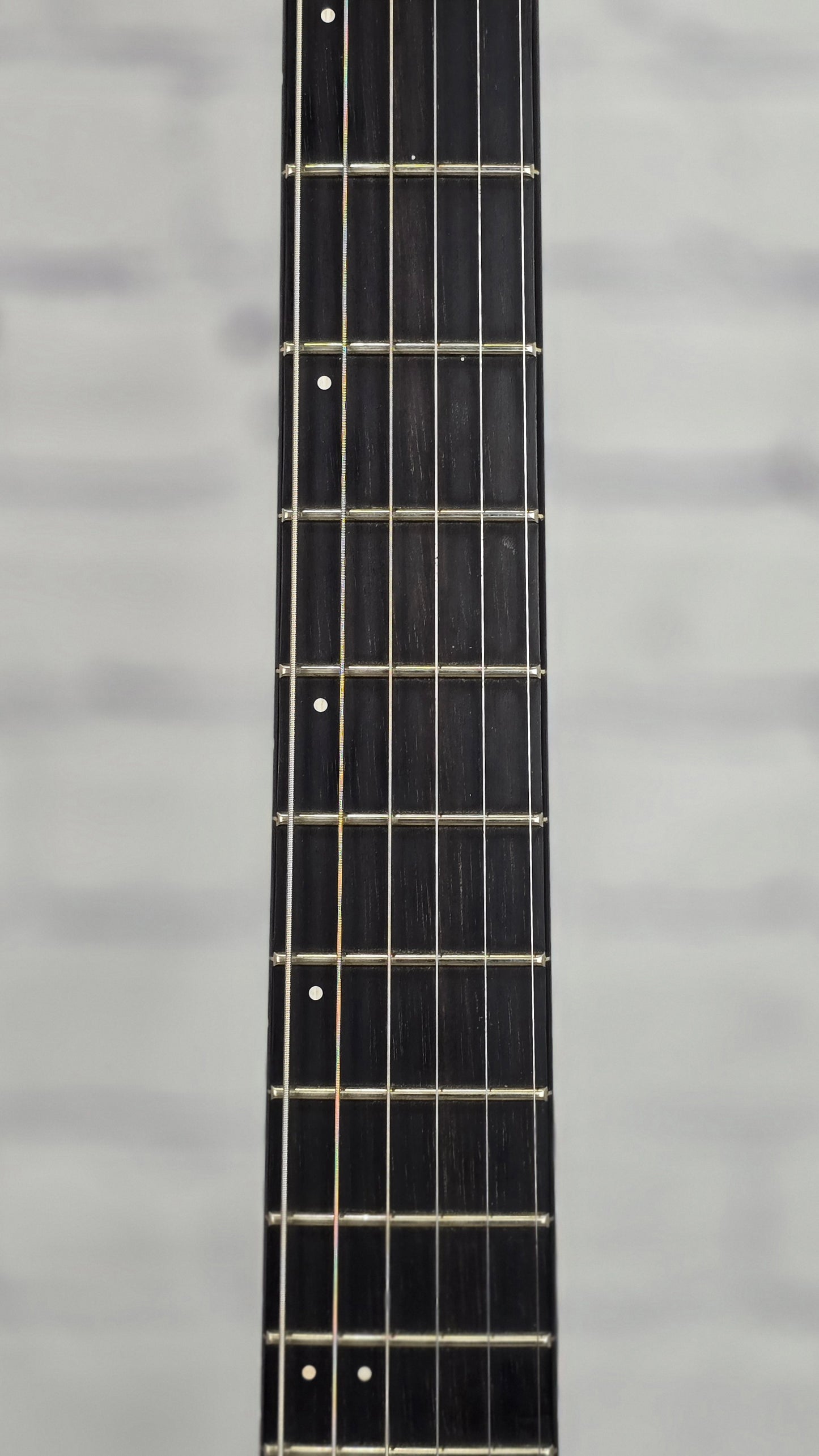 USED Godin xtSA 6 String Electric Guitar Trans Black Flame