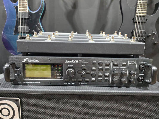 USED Fractal Audio Axe FX II Mk I Modeling Rack Mount Preamp