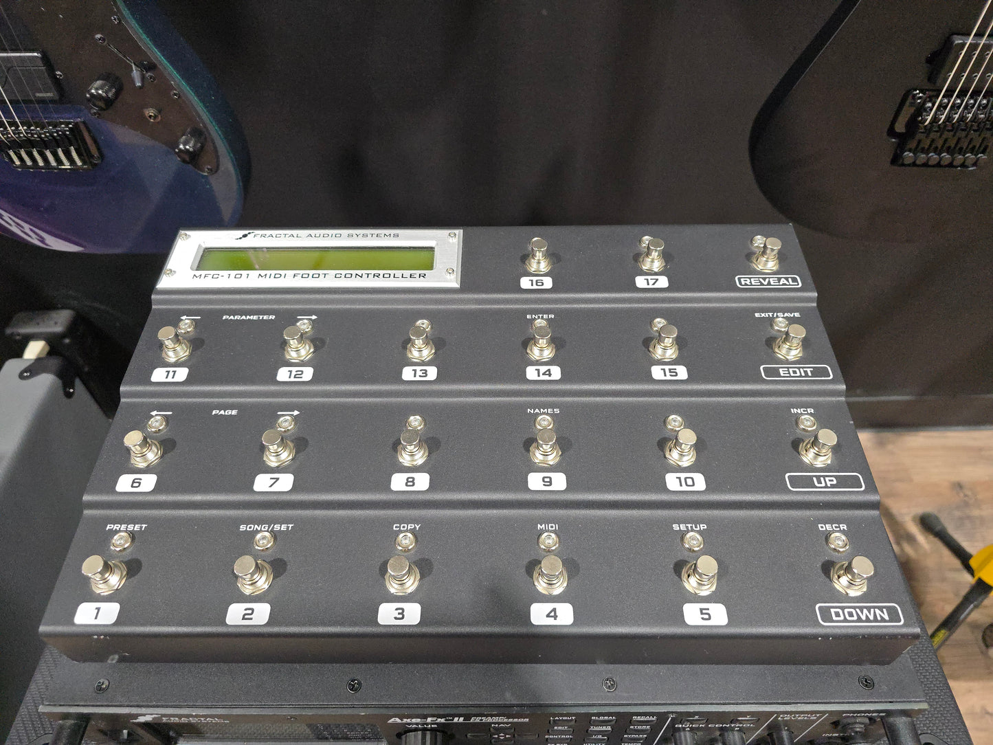 USED Fractal Audio MFC-101 Mk I Footswitch Controller Pedal