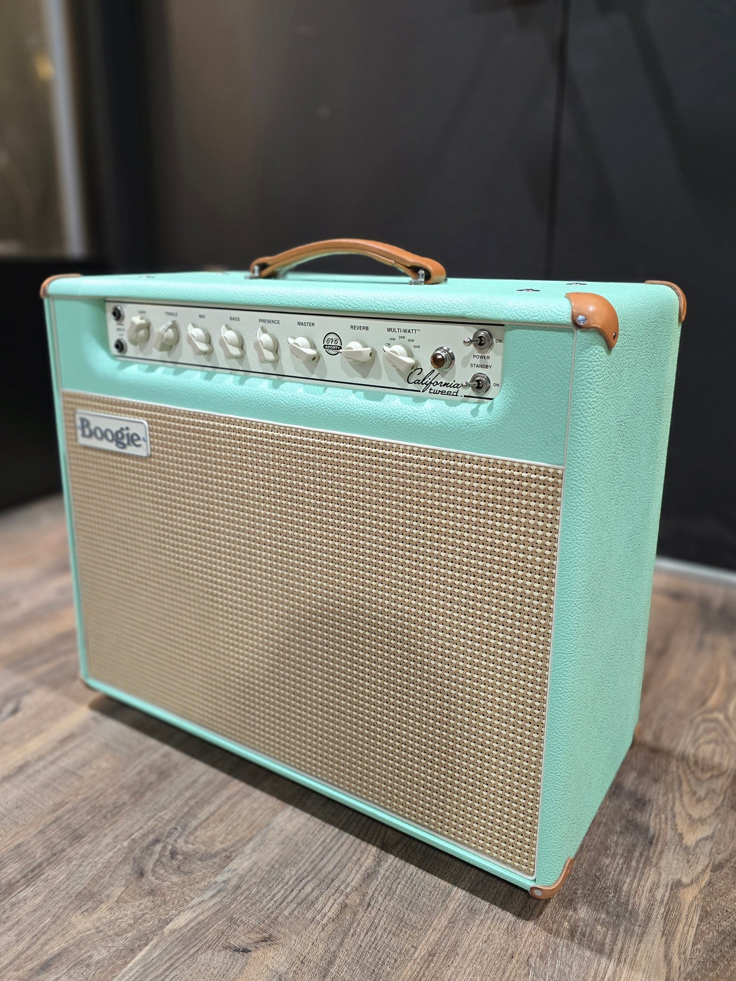 USED Mesa Boogie California Tweed 6V6 4:40 1x12 Combo 40w Amplifier Seafoam Green