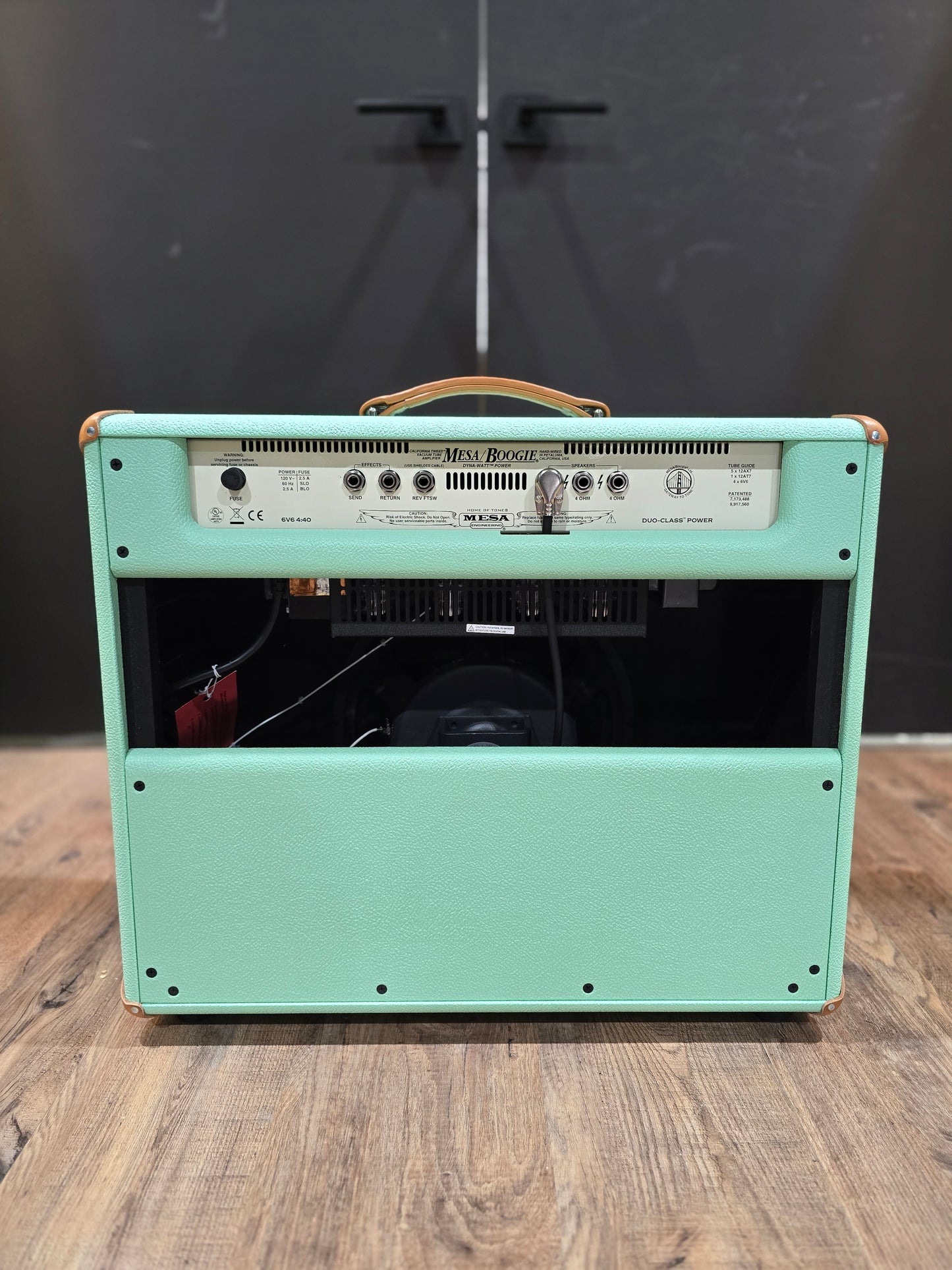 USED Mesa Boogie California Tweed 6V6 4:40 1x12 Combo 40w Amplifier Seafoam Green