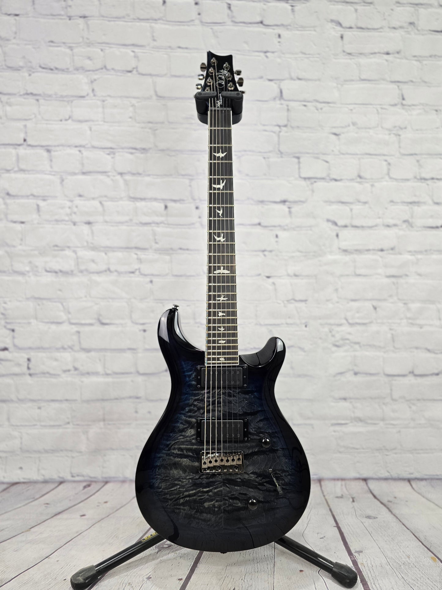 Paul Reed Smith PRS SE Mark Holcomb SVN 7 String Electric Guitar Holcomb Blue Burst