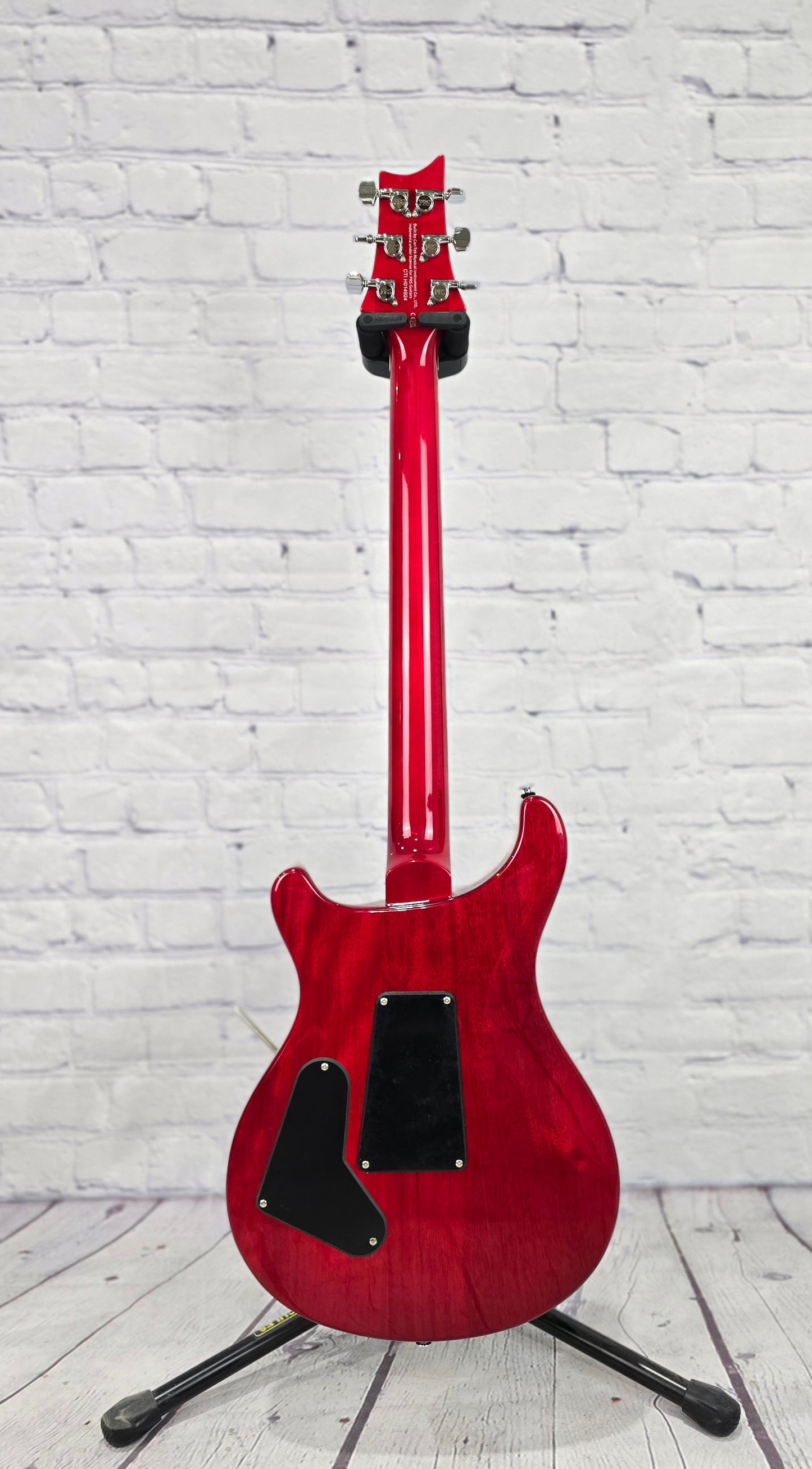 Paul Reed Smith PRS Guitars SE Custom 24 Floyd Rose Electric Guitar Charcoal Cherry Burst