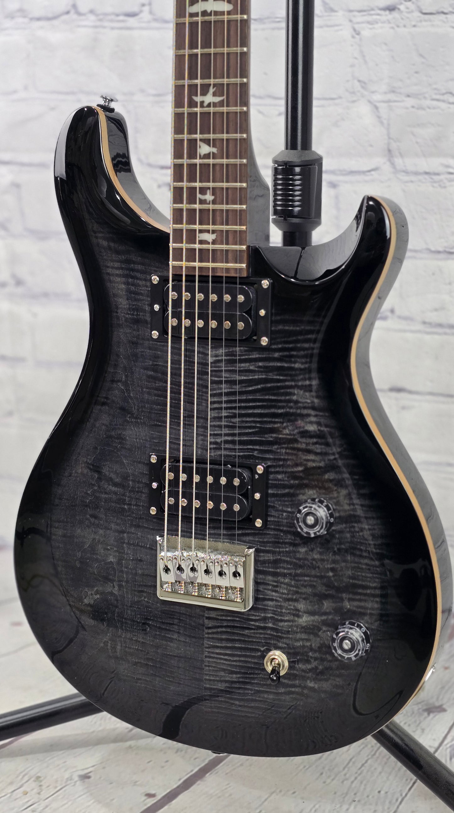 Paul Reed Smith PRS SE 277 Baritone 27.7" Electric Guitar Charcoal Burst