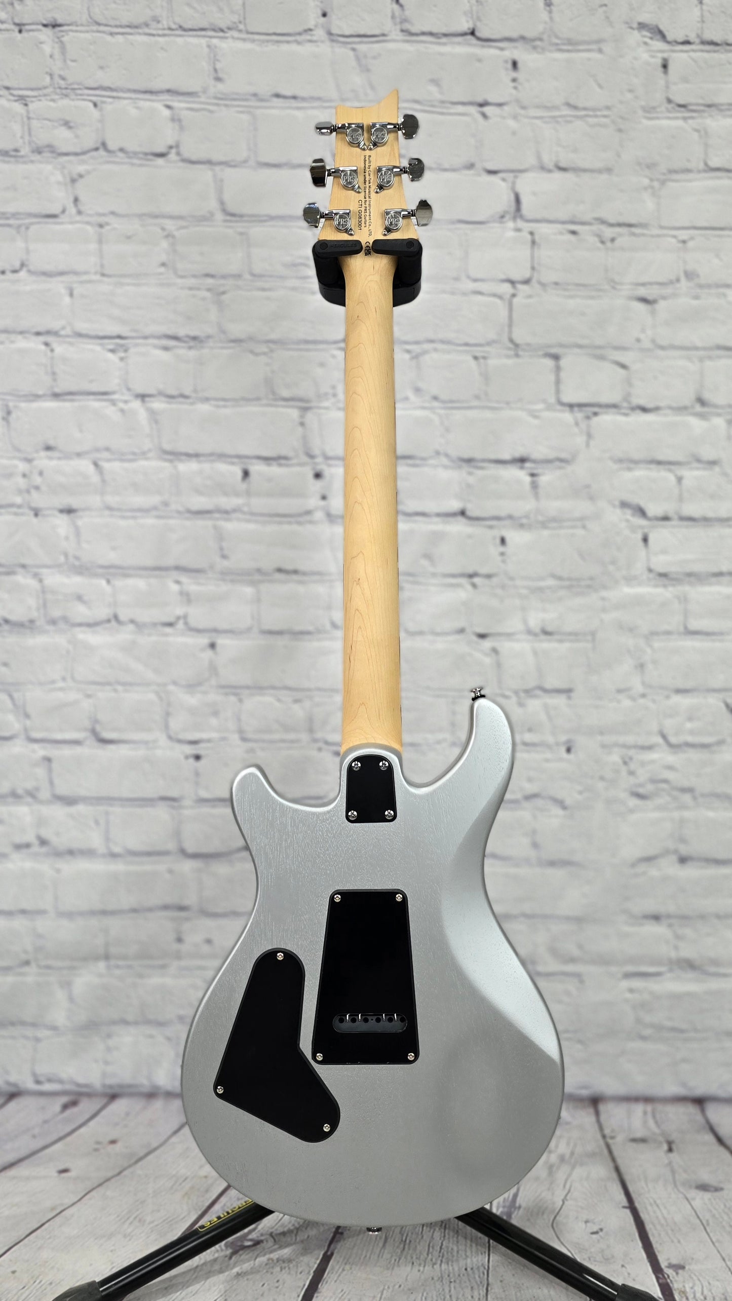 Paul Reed Smith PRS Guitars SE CE24 Satin 6 String Electric Guitar Metallic Silver