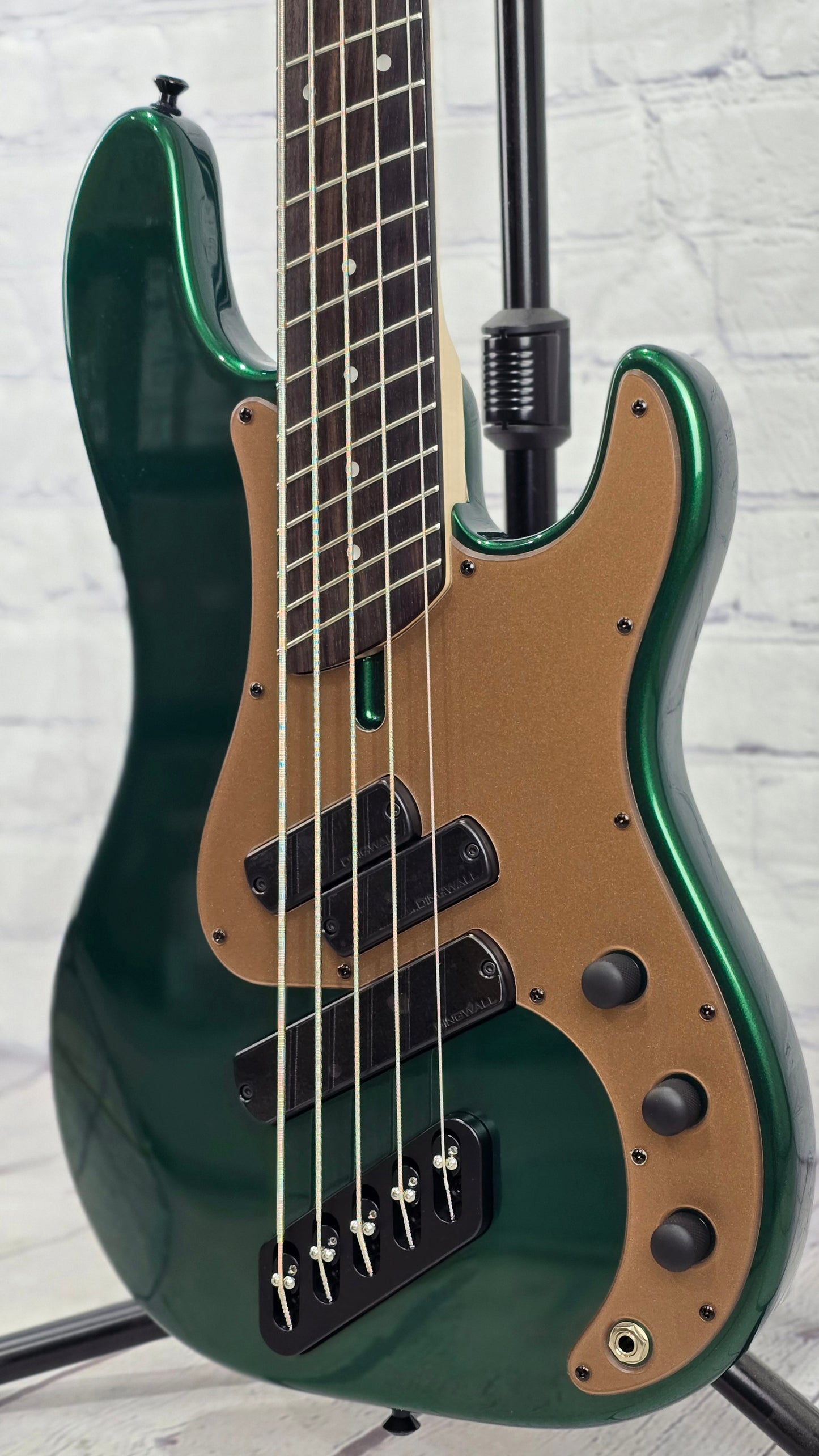 Dingwall SP-1 5 String Bass Dark Candy Green