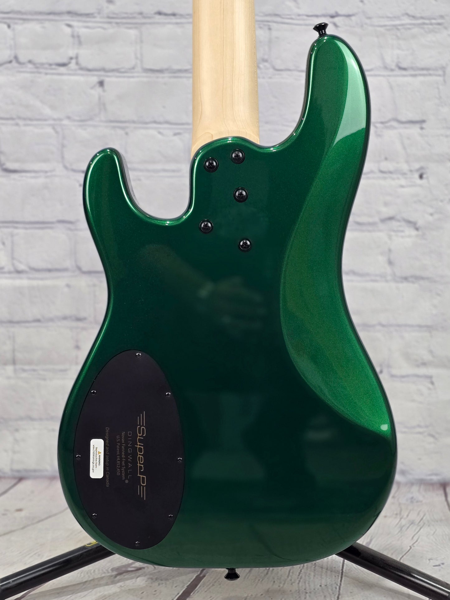 Dingwall SP-1 5 String Bass Dark Candy Green