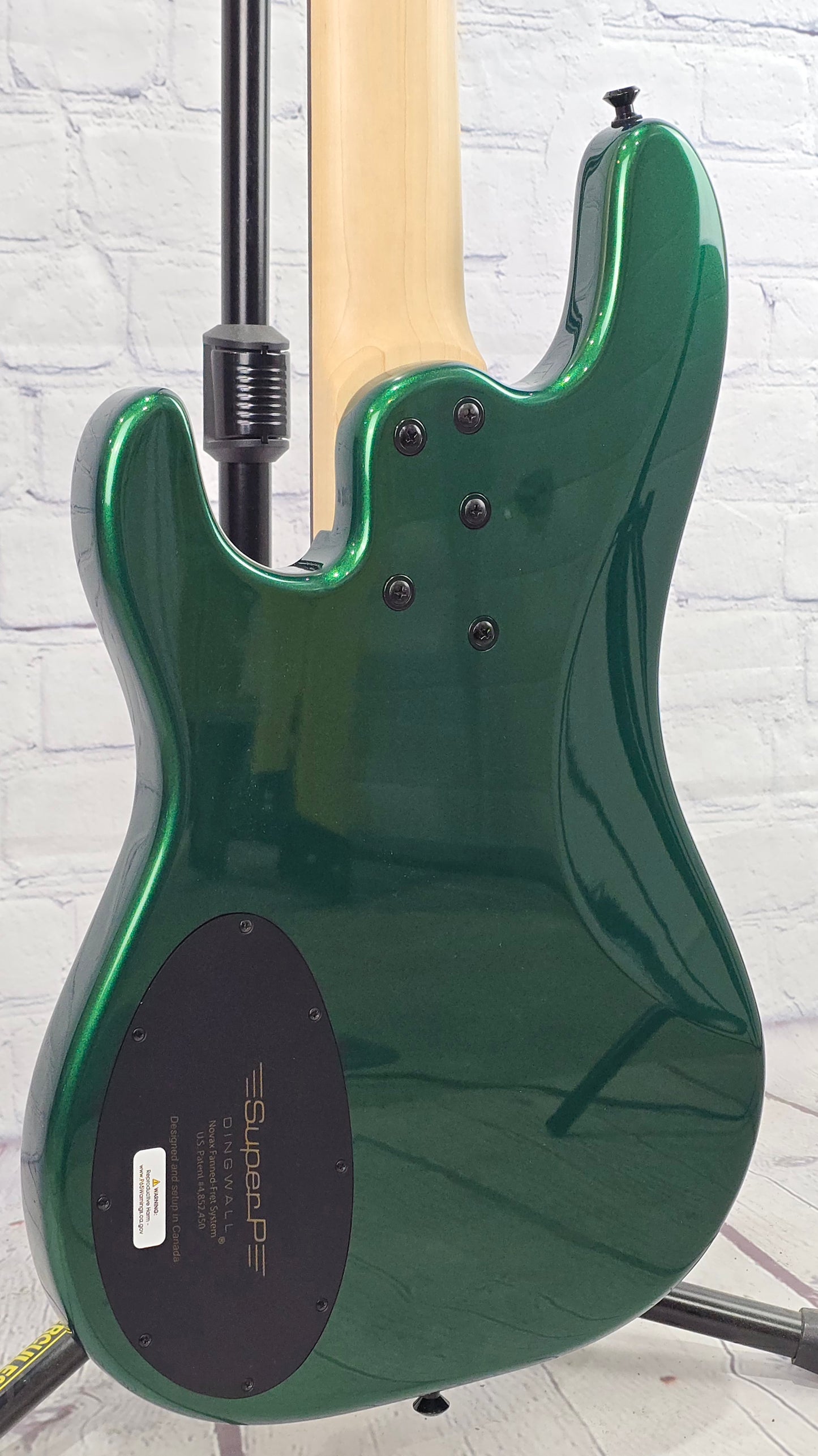 Dingwall SP-1 5 String Bass Dark Candy Green
