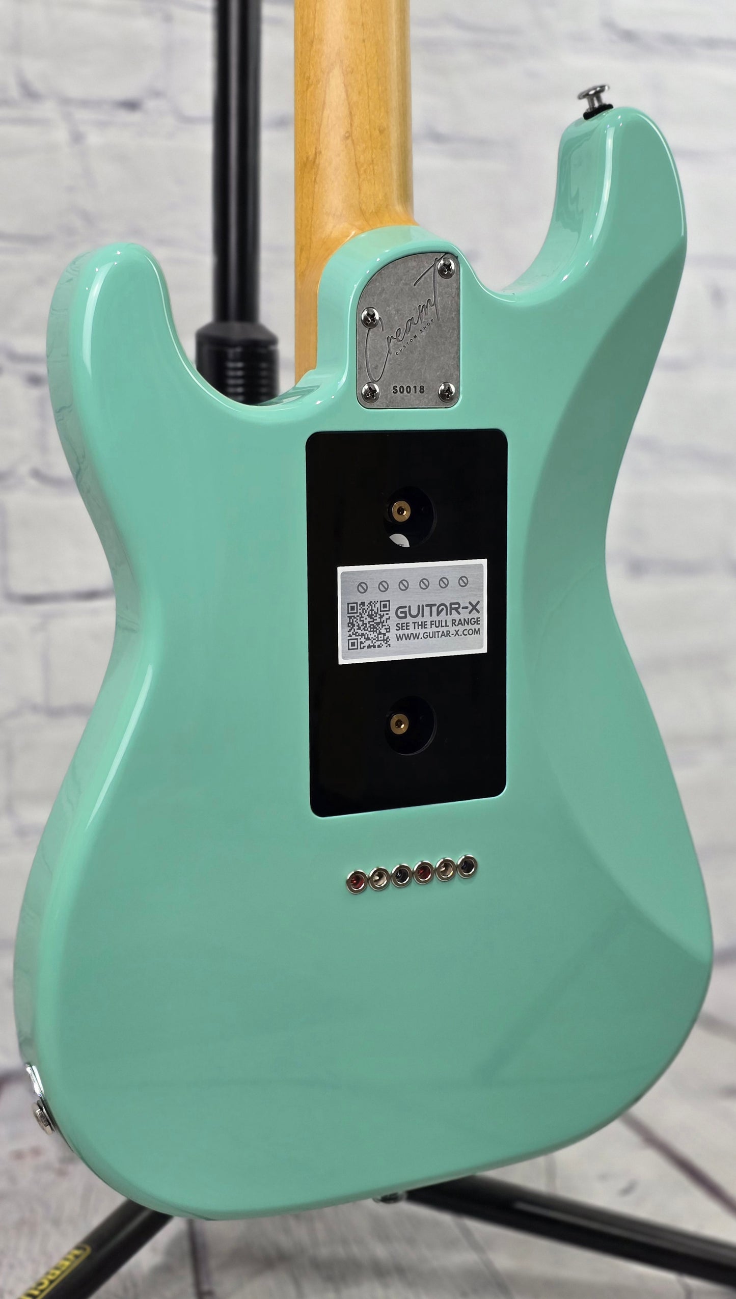 Cream T Guitars Polaris Standard Electric Guitar GUITAR-X Pickup Swapping Seafoam Green