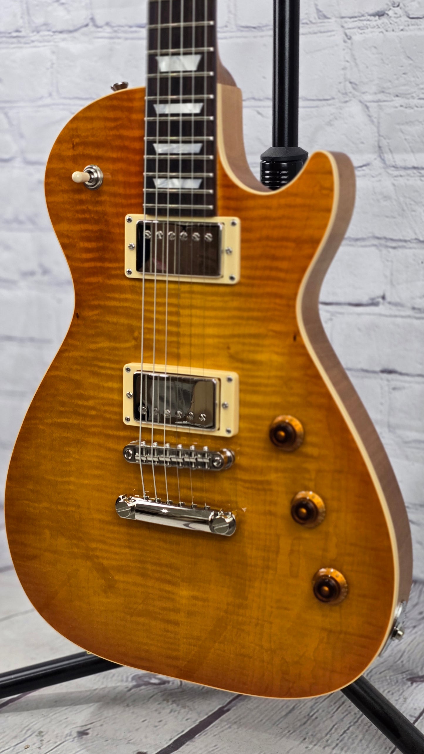 Cream T Guitars Aurora Custom 6 String Electric Guitar-X Swapping Whiskerburst