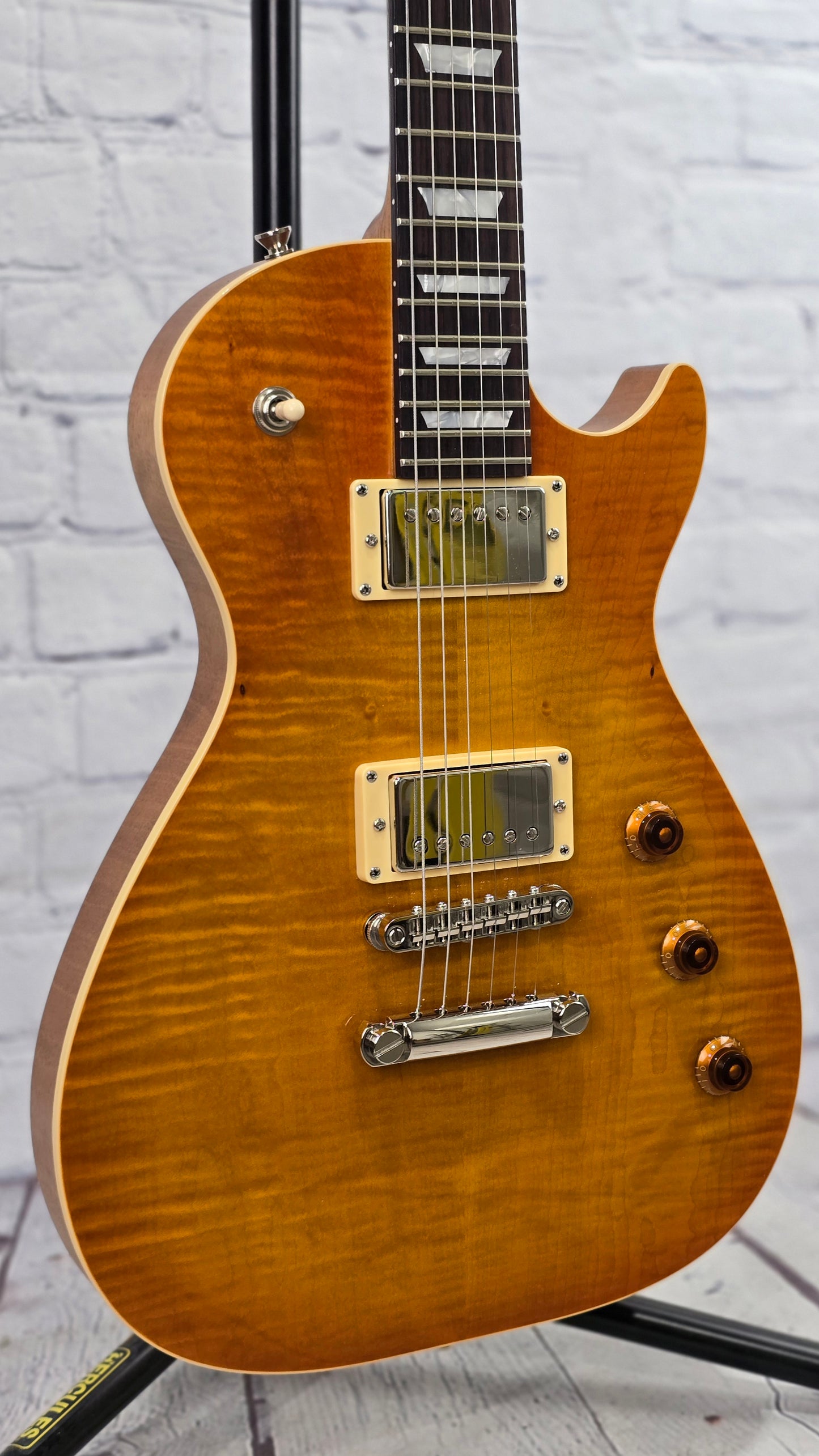 Cream T Guitars Aurora Custom 6 String Electric Guitar-X Swapping Whiskerburst