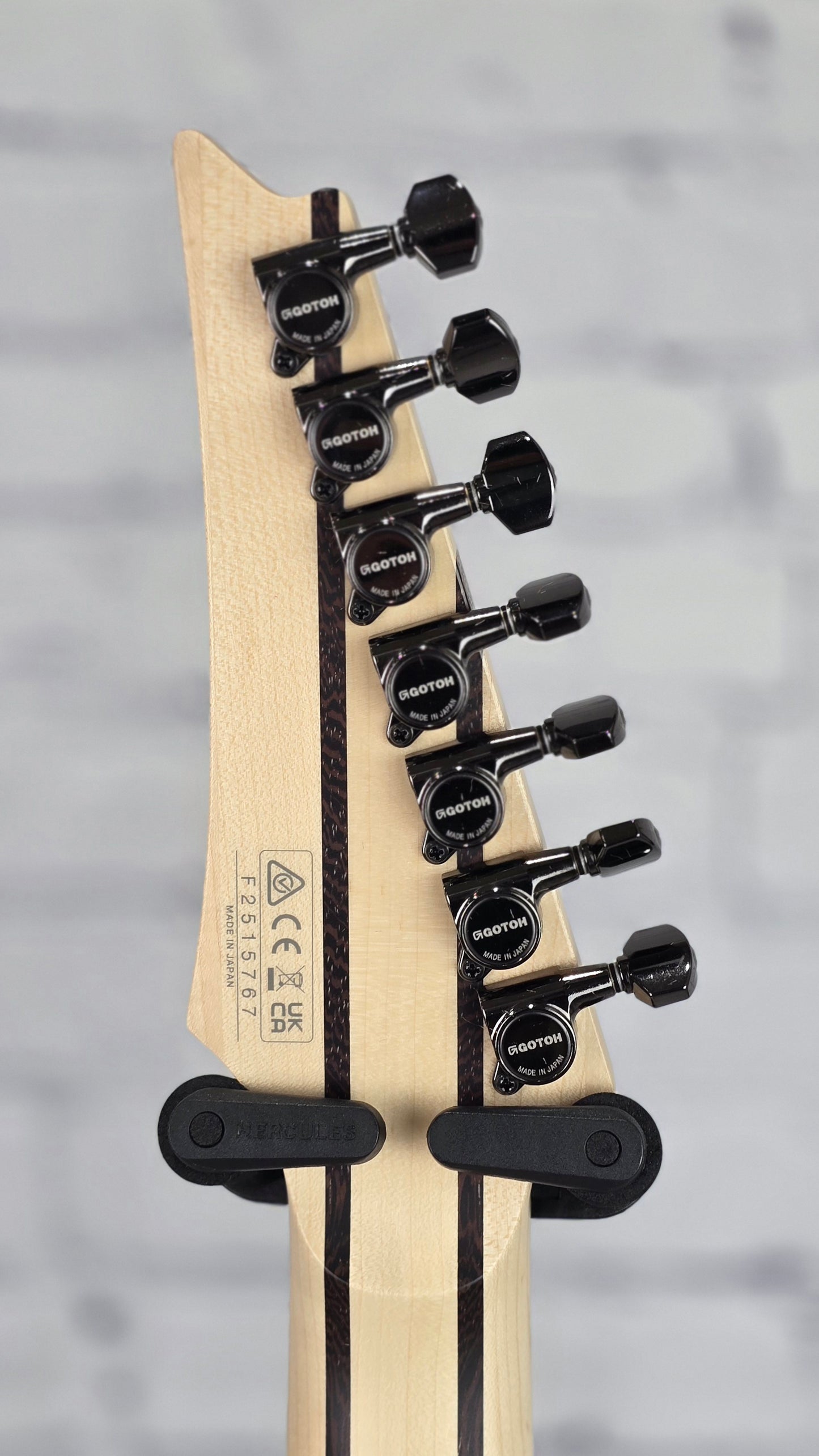 Ibanez Prestige RG2027XL DTB 7 String Baritone Electric Guitar Dark Tide Blue