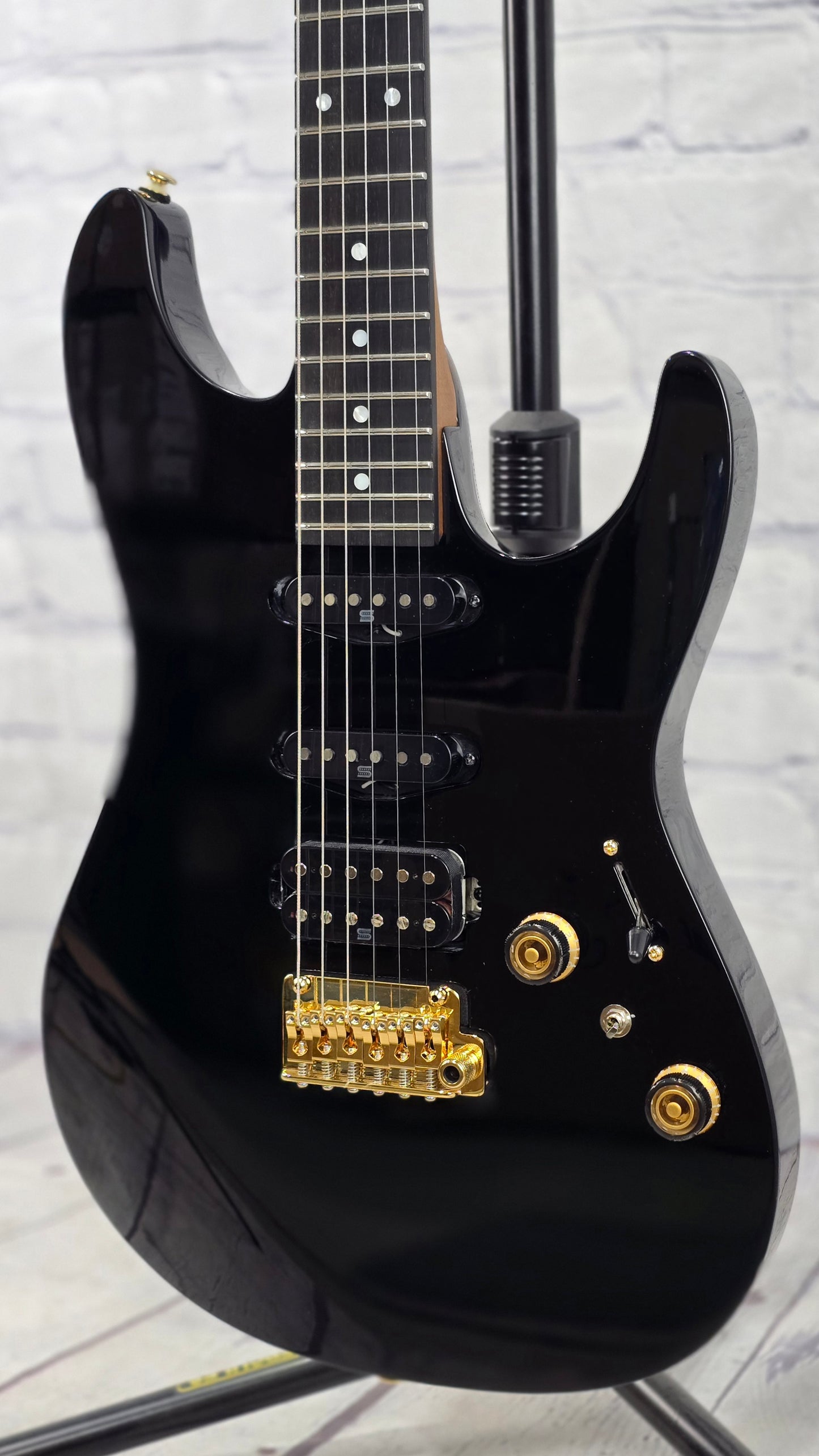 Ibanez Premium AZ26P1 BK HSS 6 String Electric Guitar Gloss Black