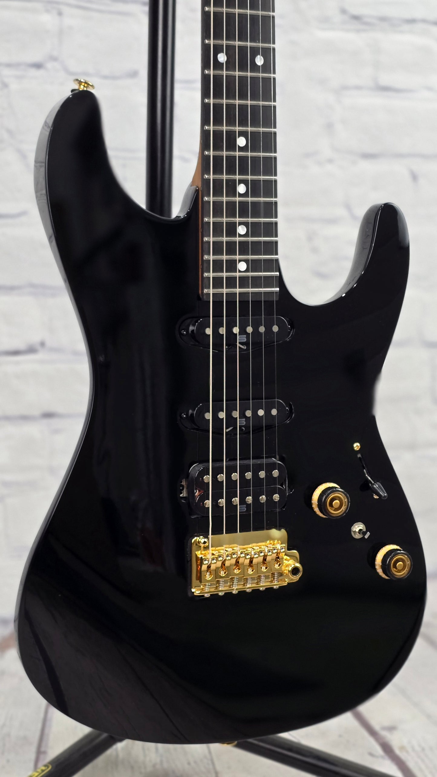 Ibanez Premium AZ26P1 BK HSS 6 String Electric Guitar Gloss Black