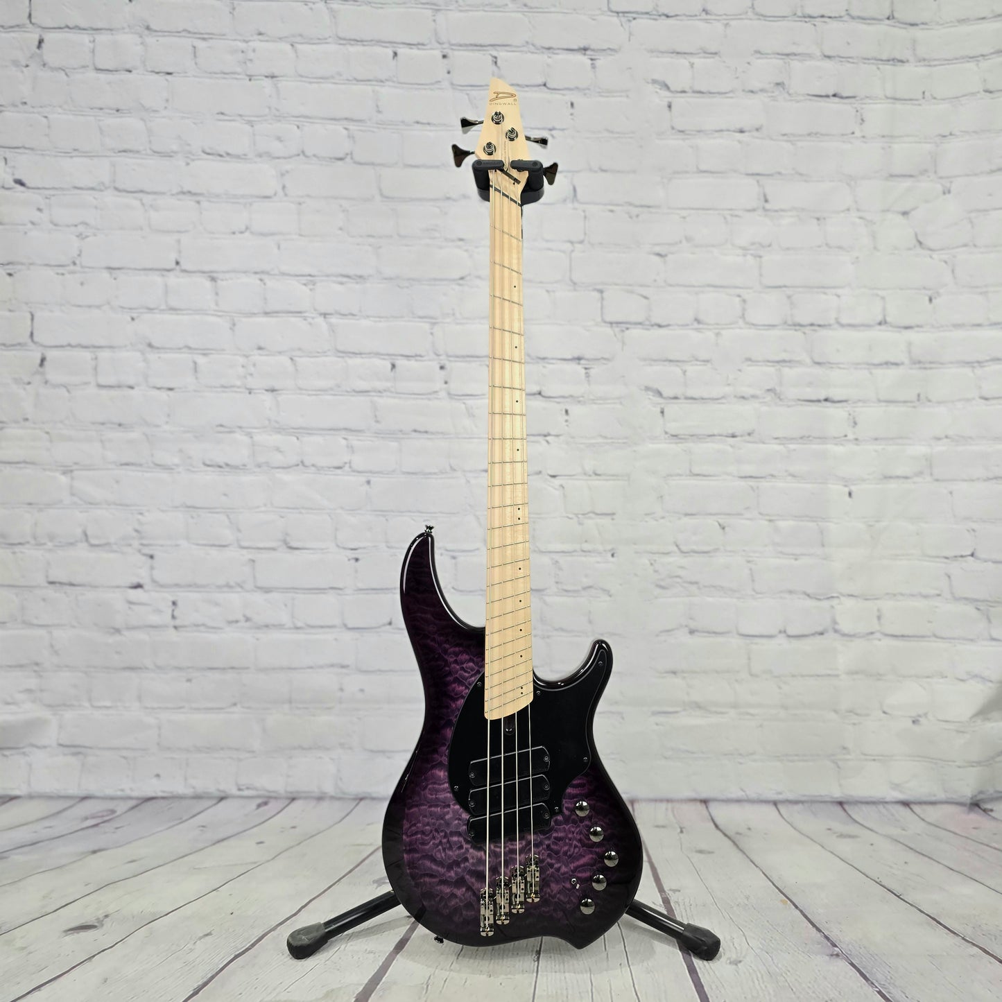 Dingwall Combustion C3 4 String Multiscale Bass Ultra Violet Burst Quilt